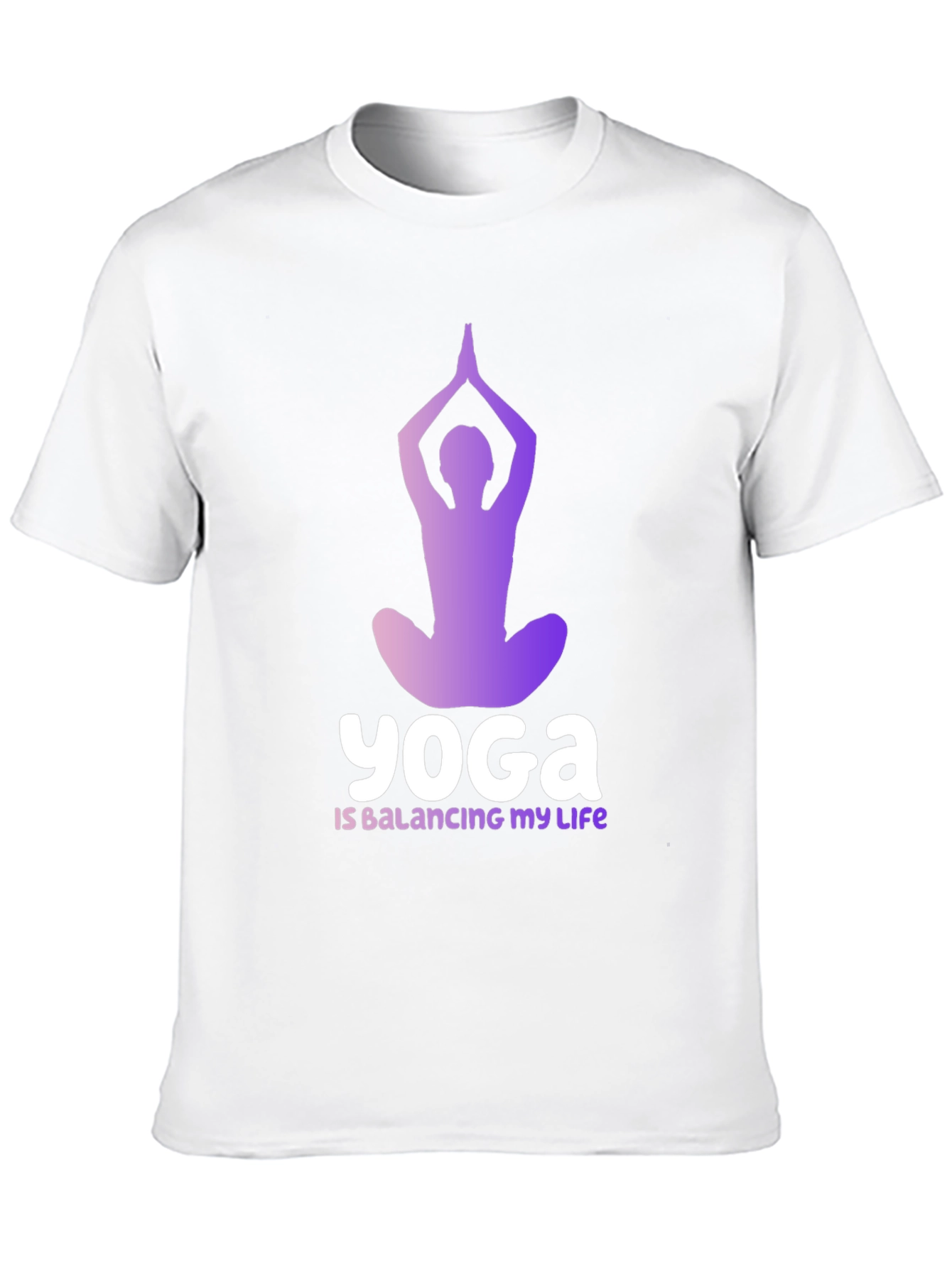 Yoga Balancing Life Graphic T-Shirt