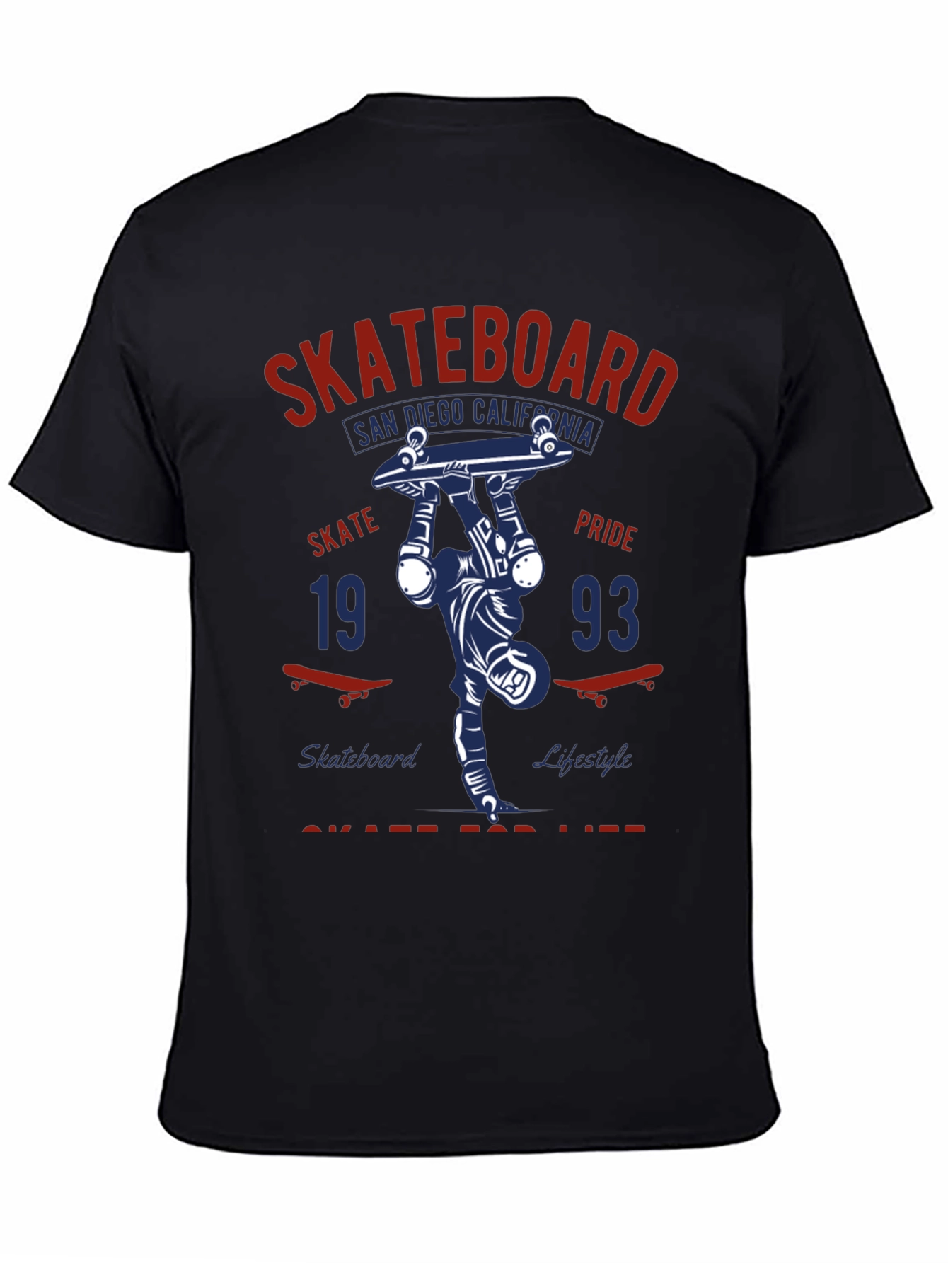 Skateboard San Diego Graphic T-Shirt