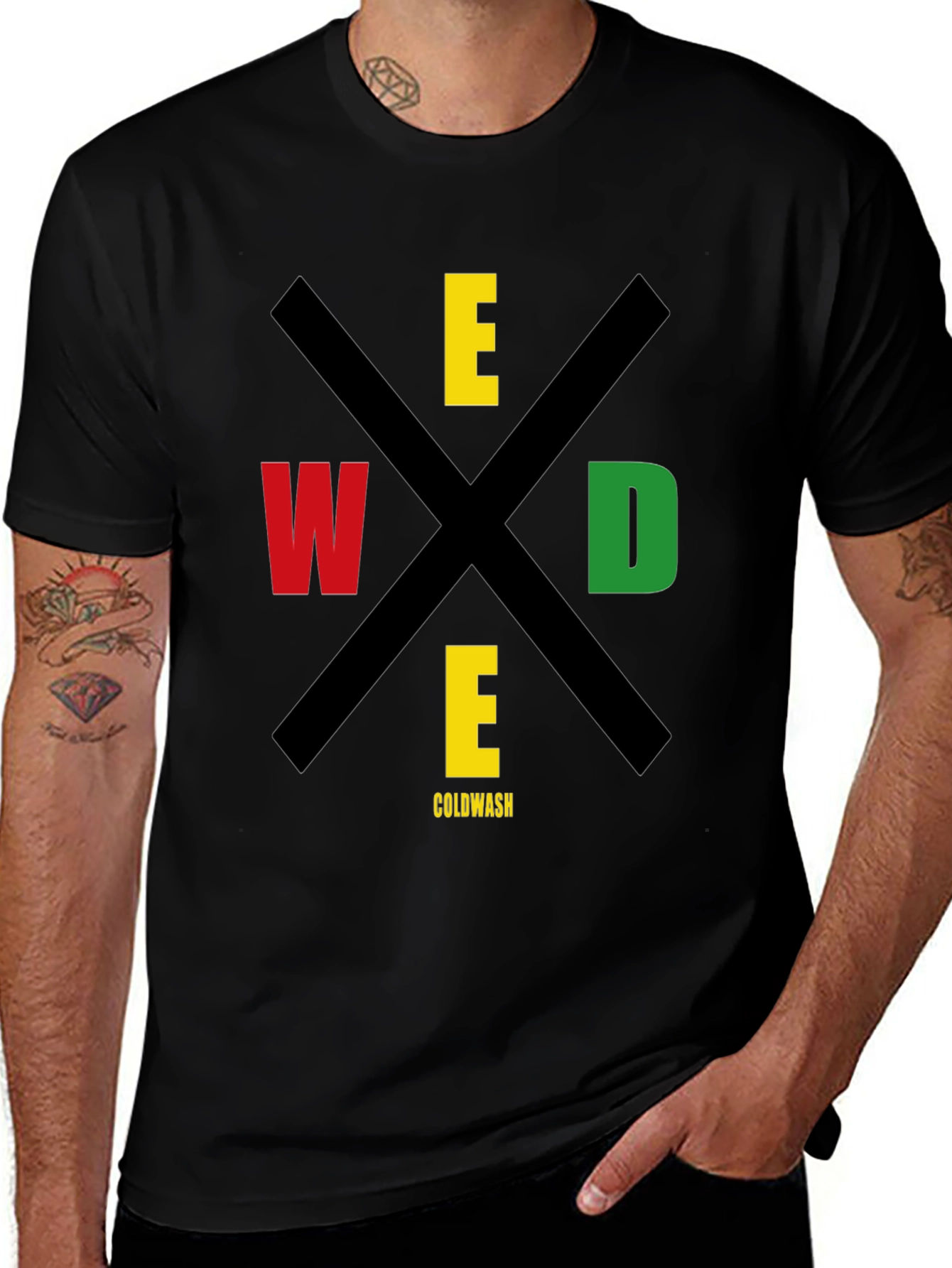 Wed Coldwash T-Shirt Black