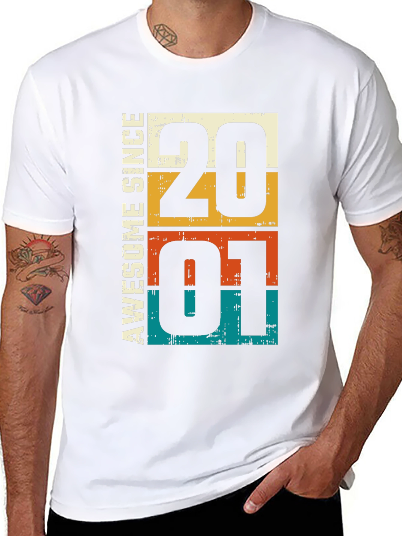 Awesome Since 2001 T-Shirt