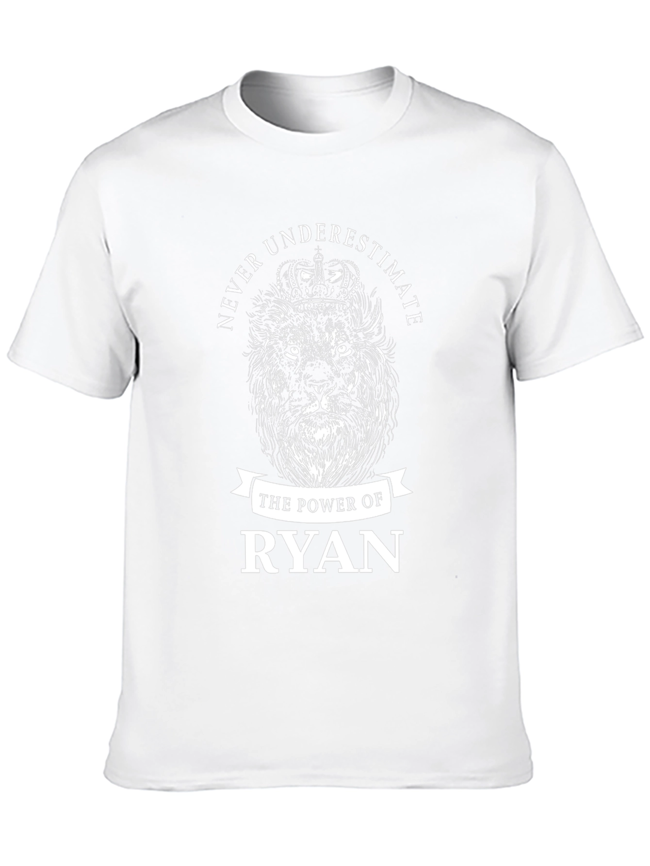 Never Underestimate The Power of Ryan Lion T-Shirt