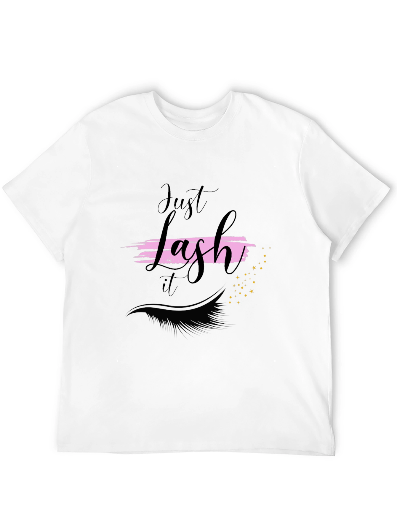 Just Lash It T-Shirt - Eyelash Graphic Tee