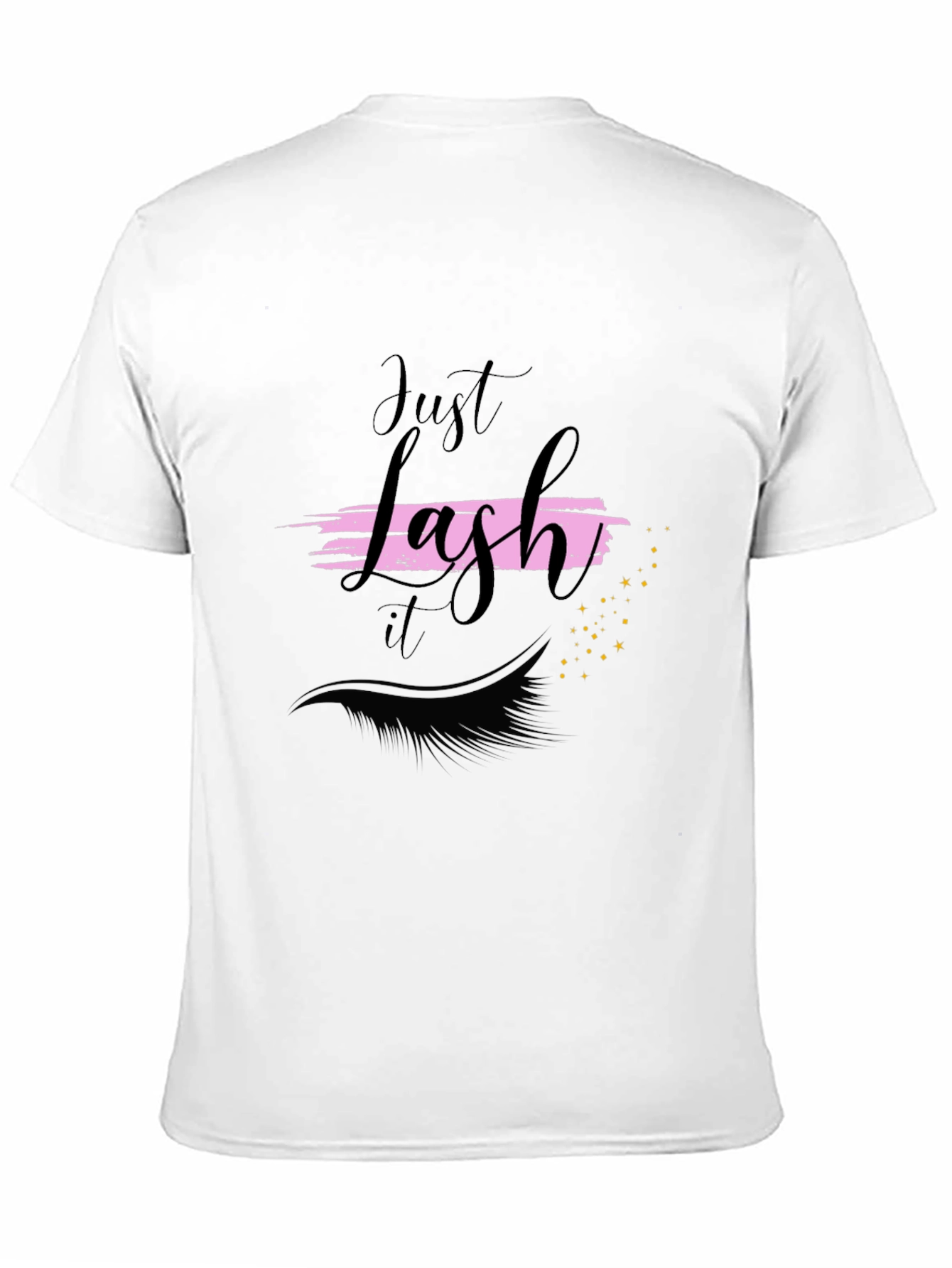 Just Lash It T-Shirt - Eyelash Graphic Tee