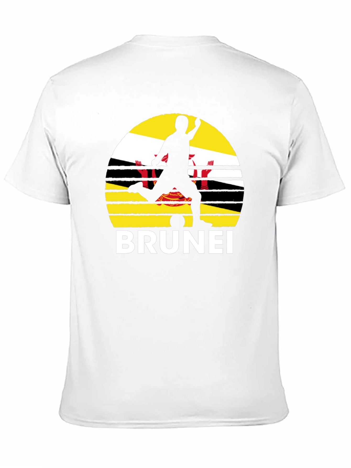 Brunei Soccer T-Shirt - Flag Graphic Tee