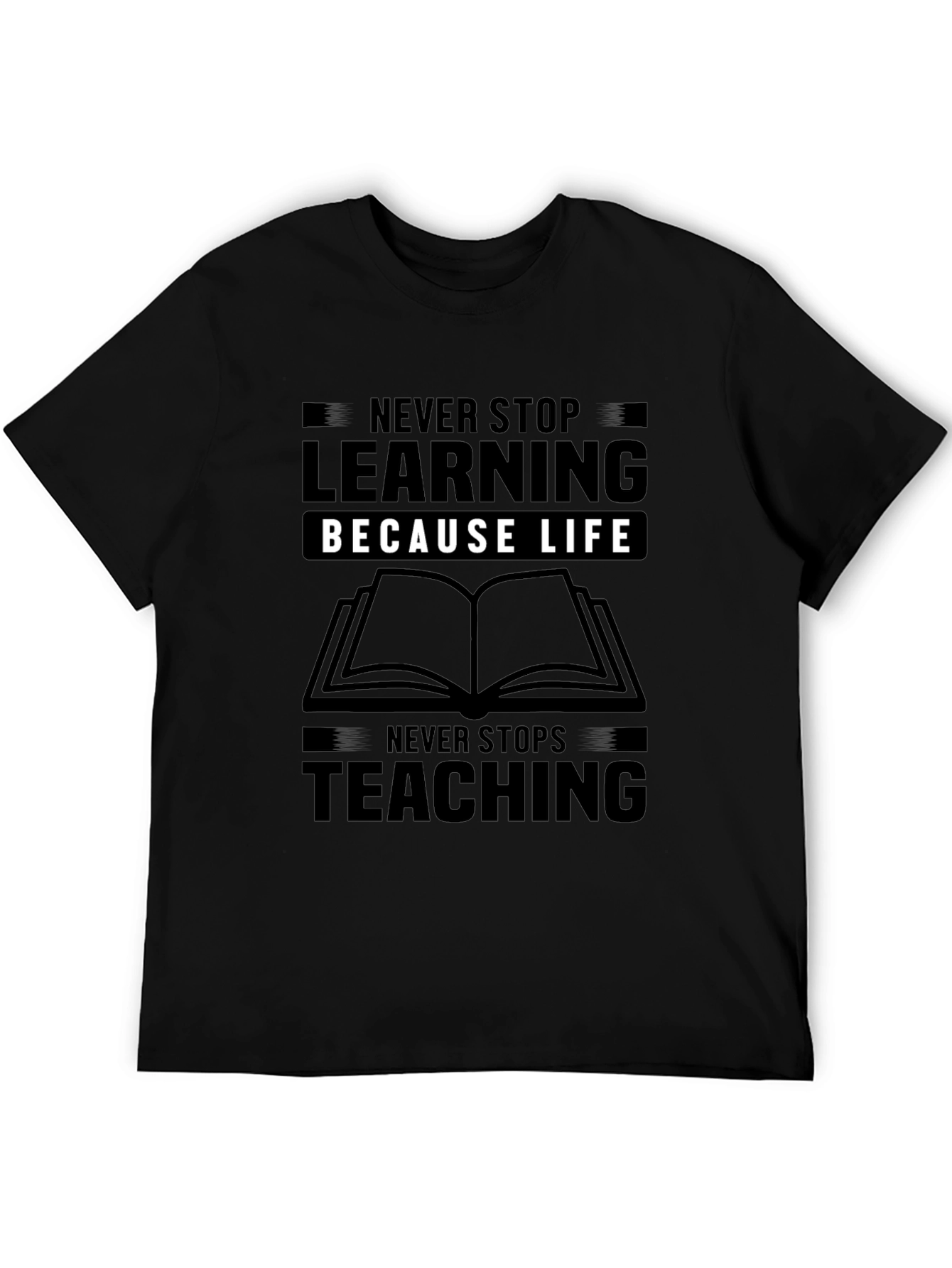 Never Stop Learning Graphic Tee