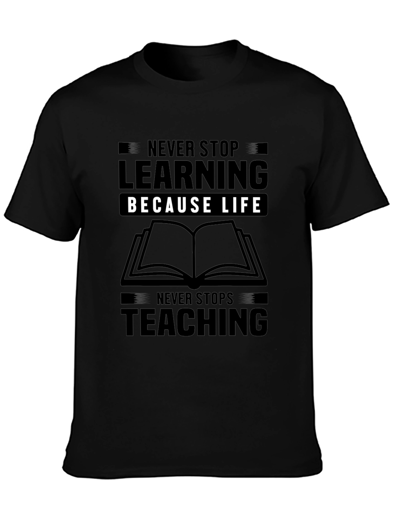 Never Stop Learning Graphic Tee
