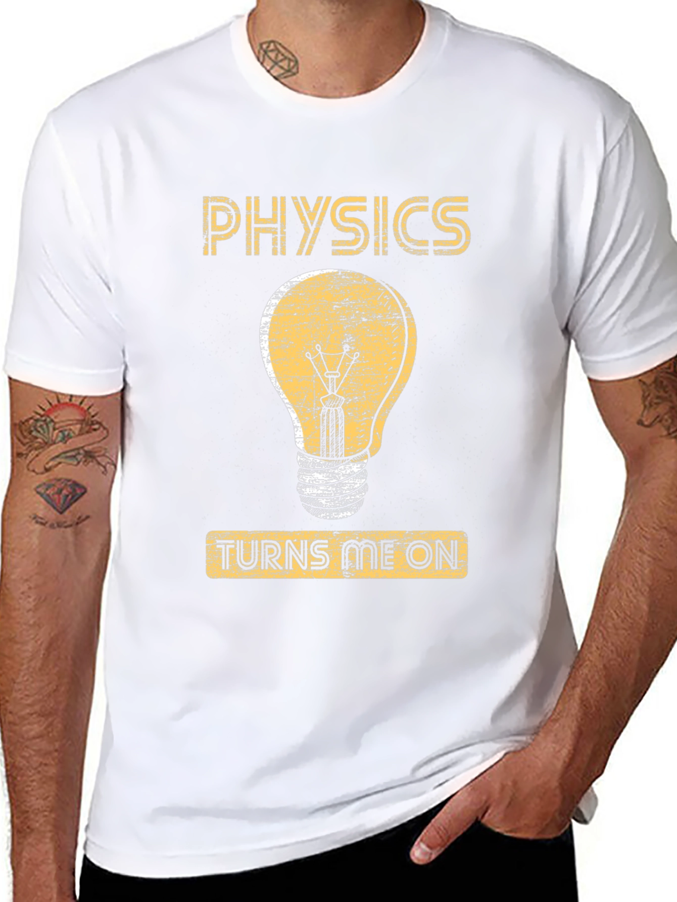 Physics Turns Me On T-Shirt - Funny Science Tee