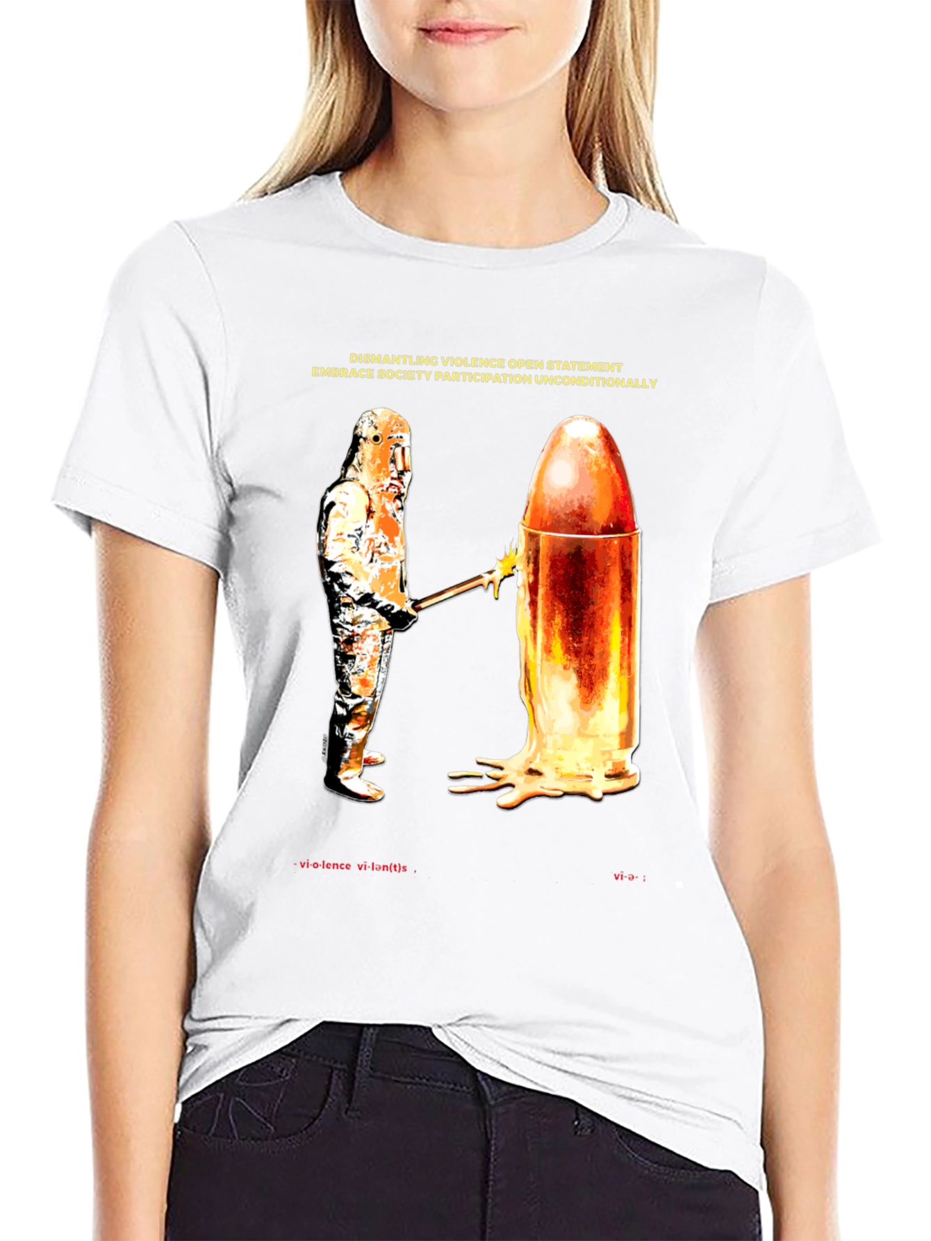 Dismantling Violence Graphic Tee - Unisex