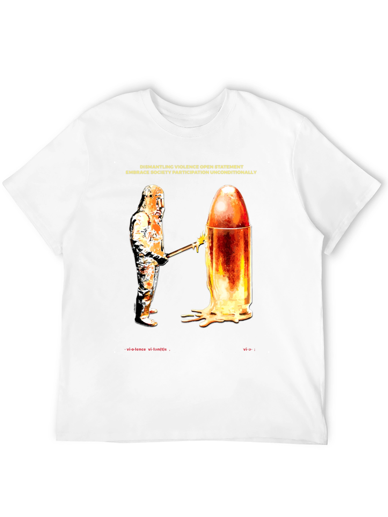 Dismantling Violence Graphic Tee - Unisex