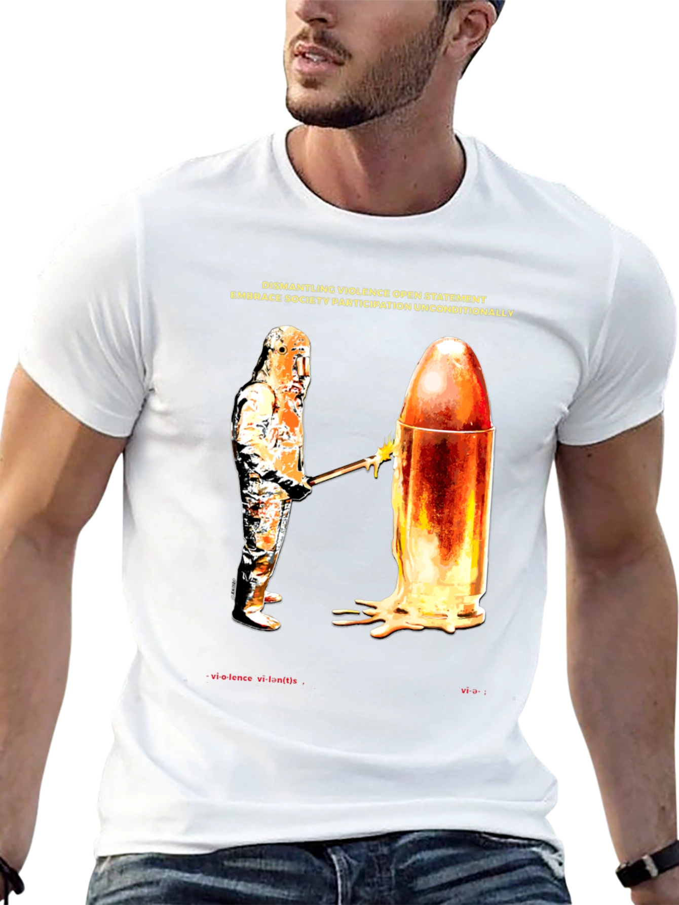 Dismantling Violence Graphic Tee - Unisex
