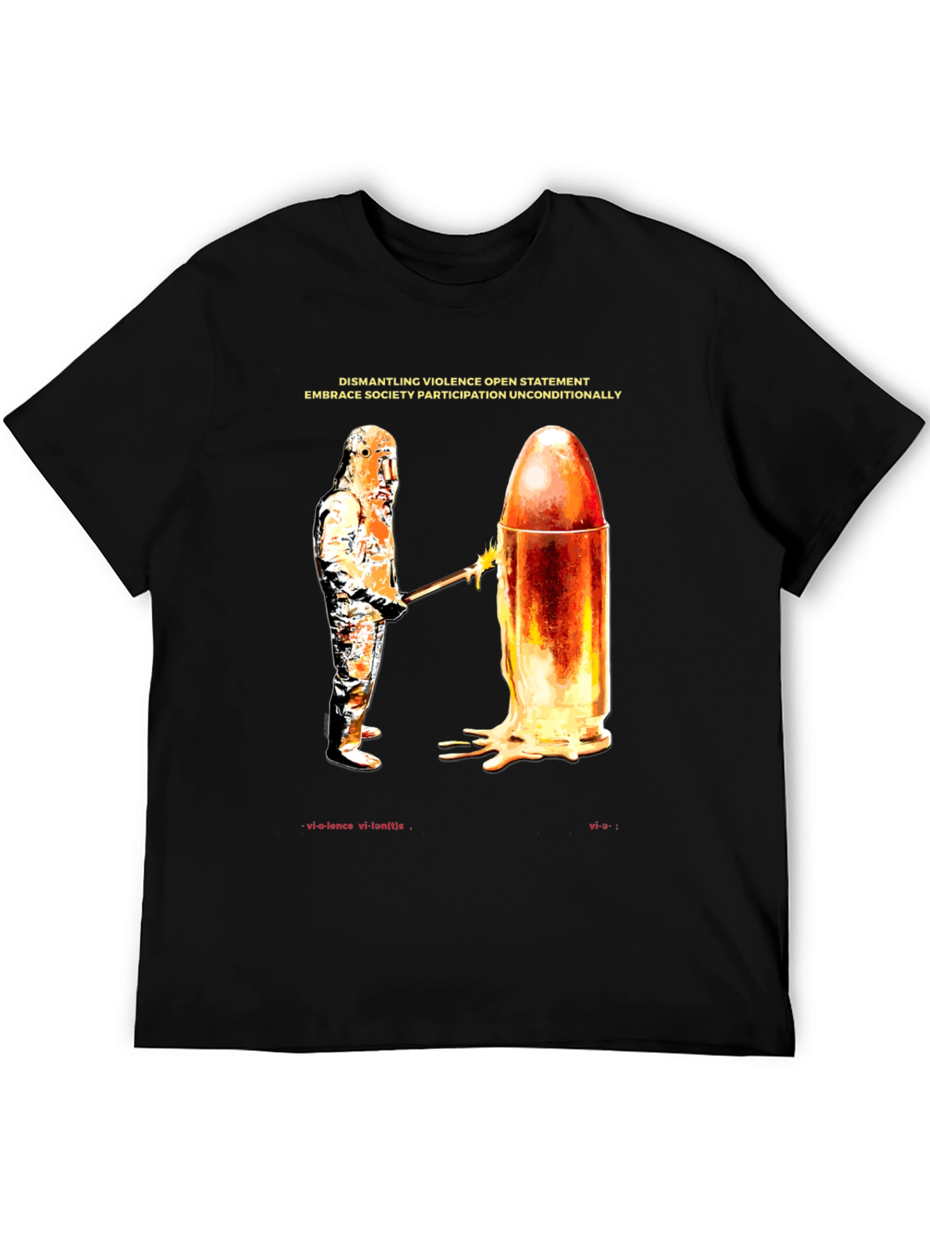 Dismantling Violence Graphic Tee - Unisex