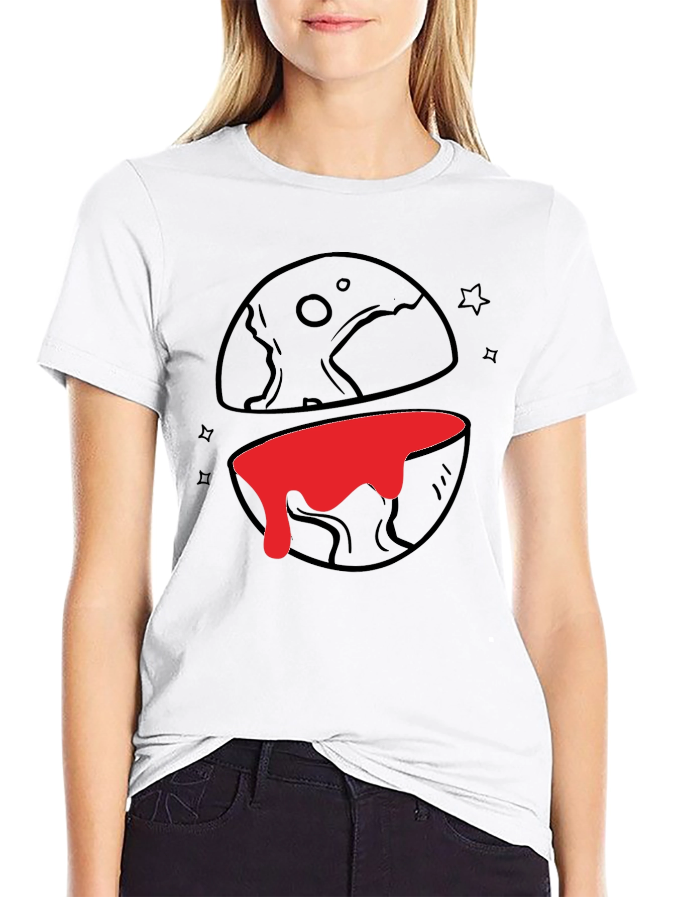 Melting Earth Graphic Tee