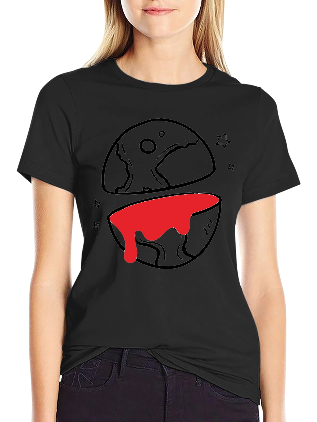Melting Earth Graphic Tee