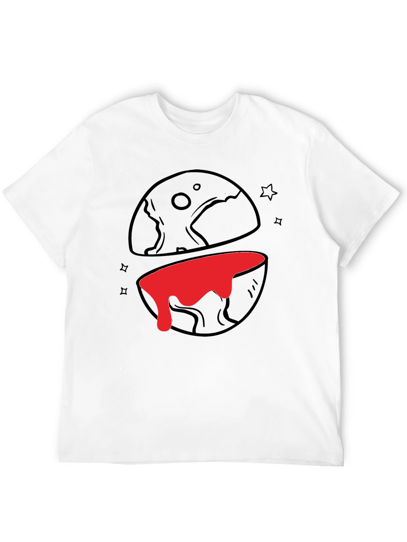 Melting Earth Graphic Tee