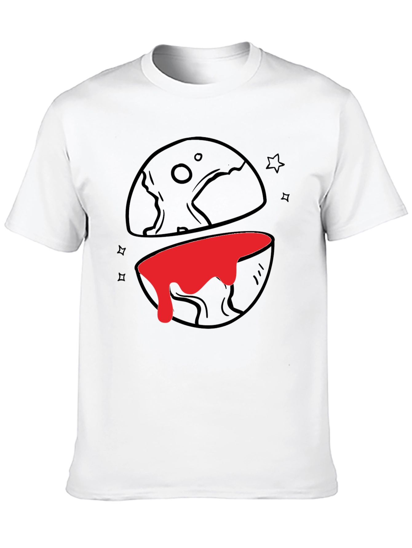 Melting Earth Graphic Tee