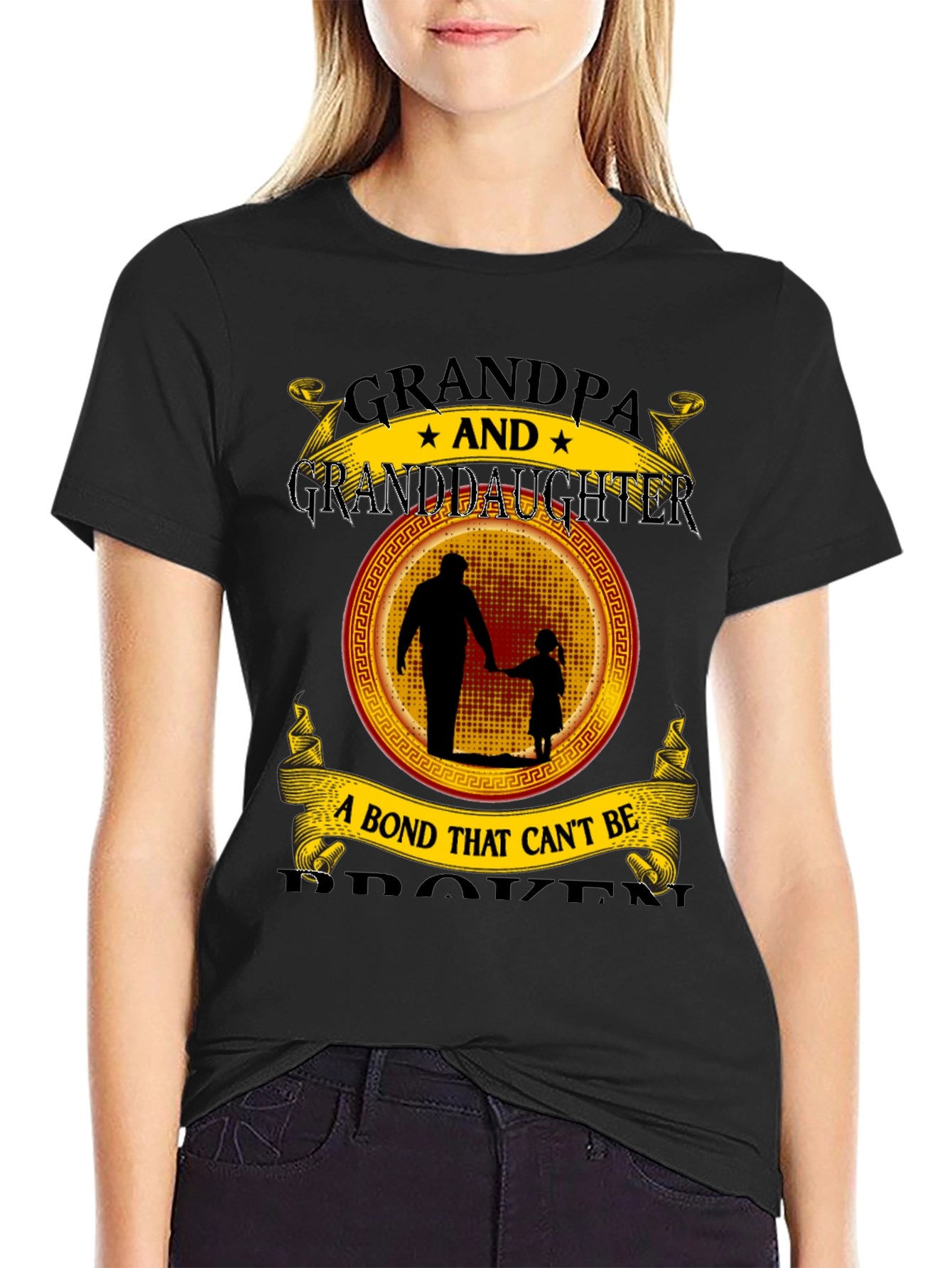 Grandpa & Granddaughter Bond T-Shirt