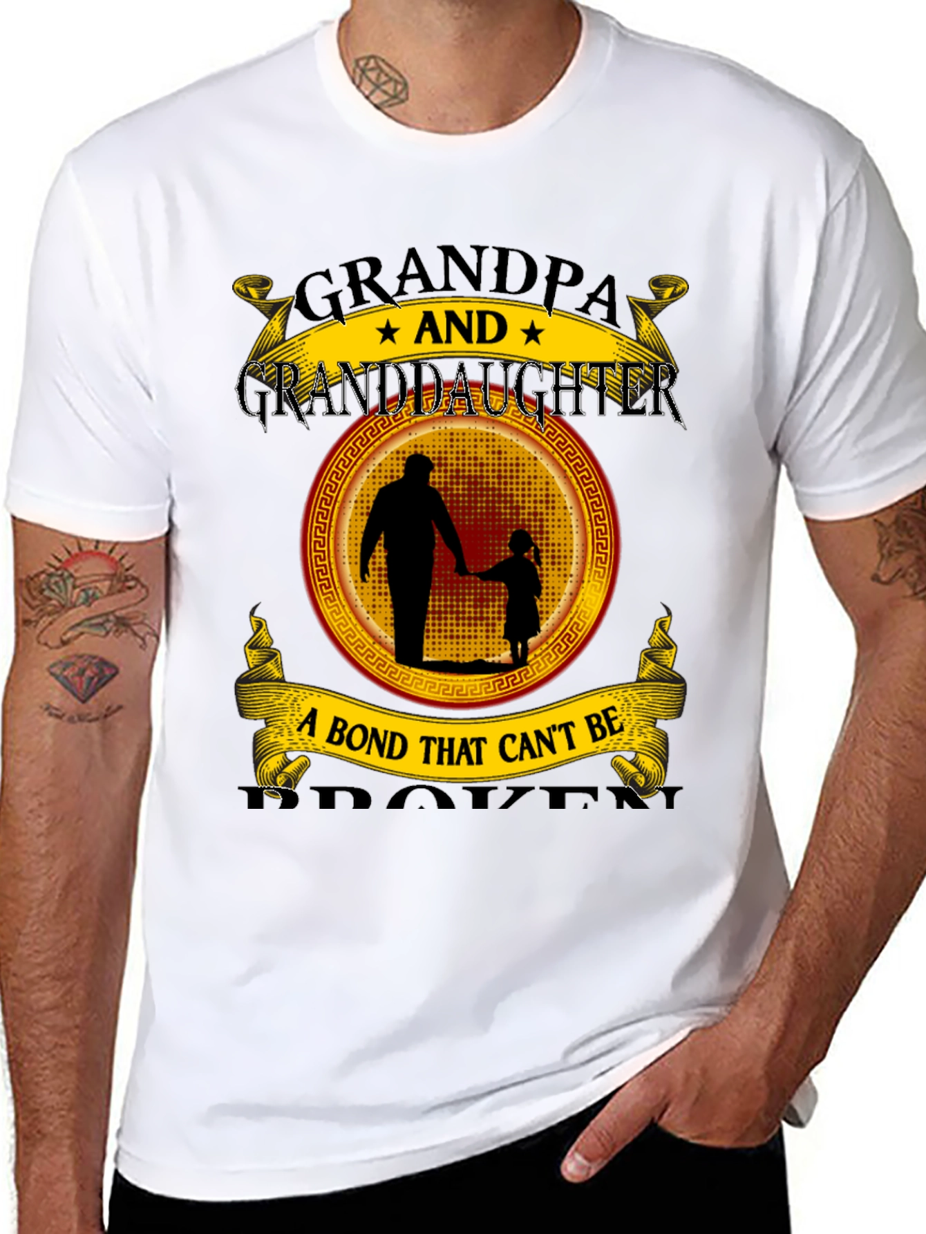 Grandpa & Granddaughter Bond T-Shirt