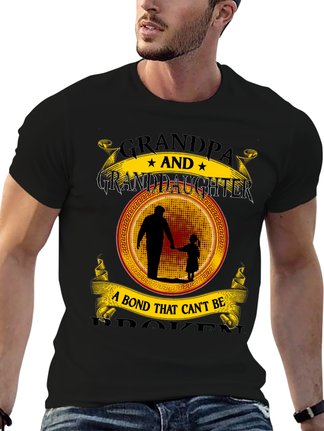 Grandpa & Granddaughter Bond T-Shirt