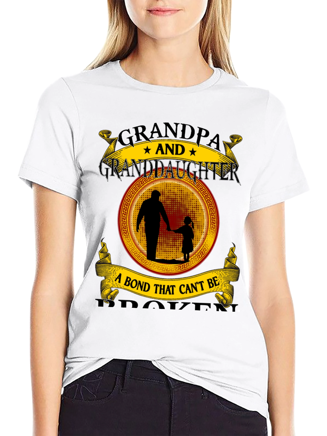 Grandpa & Granddaughter Bond T-Shirt