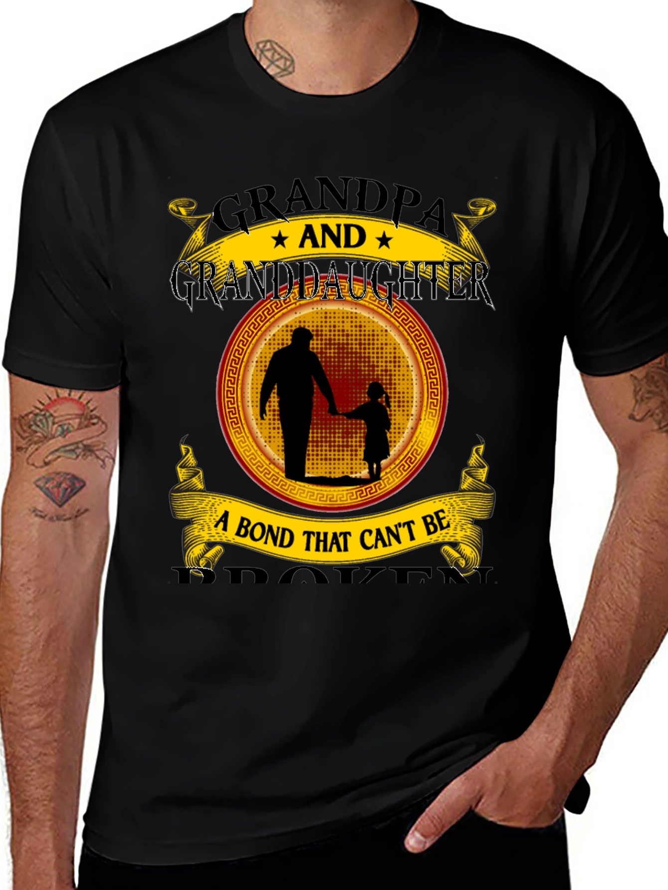 Grandpa & Granddaughter Bond T-Shirt