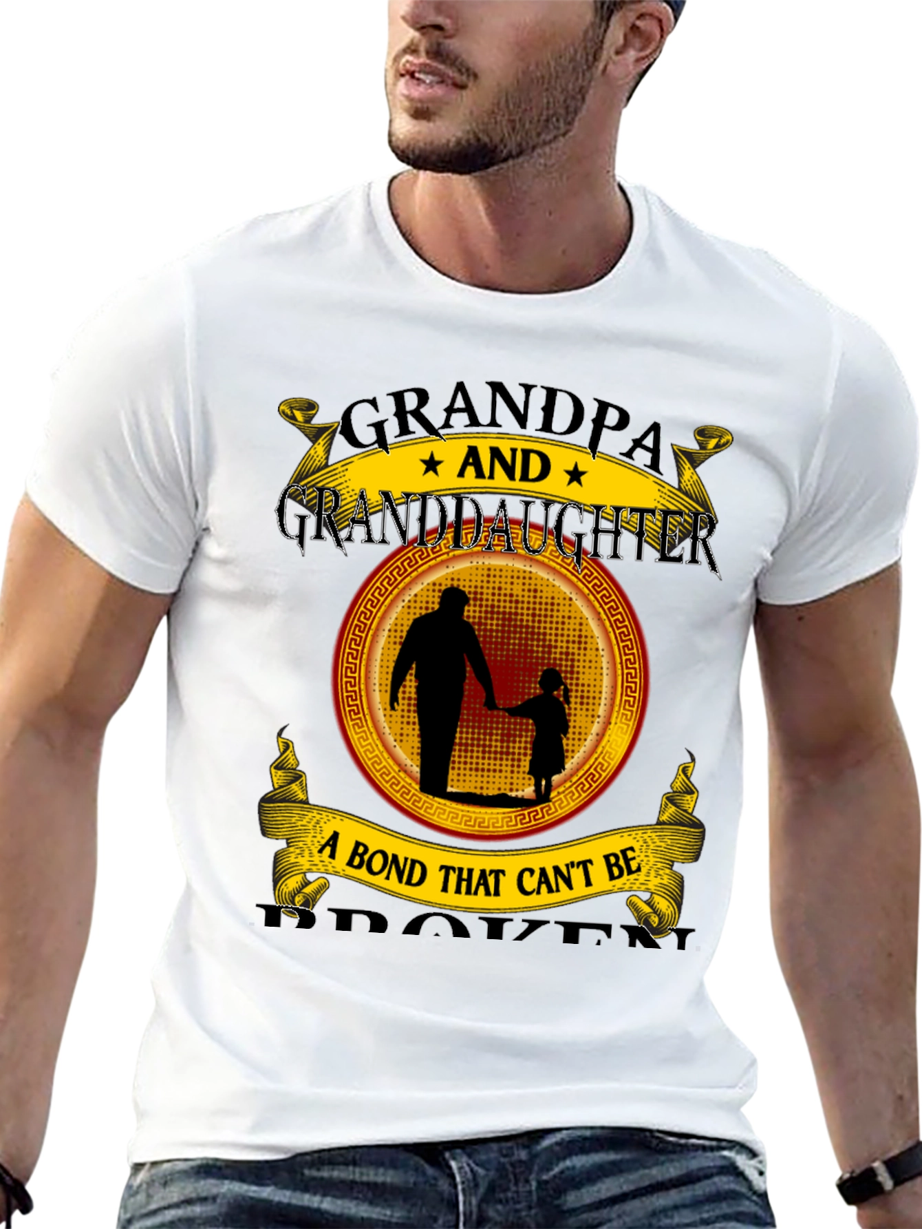 Grandpa & Granddaughter Bond T-Shirt