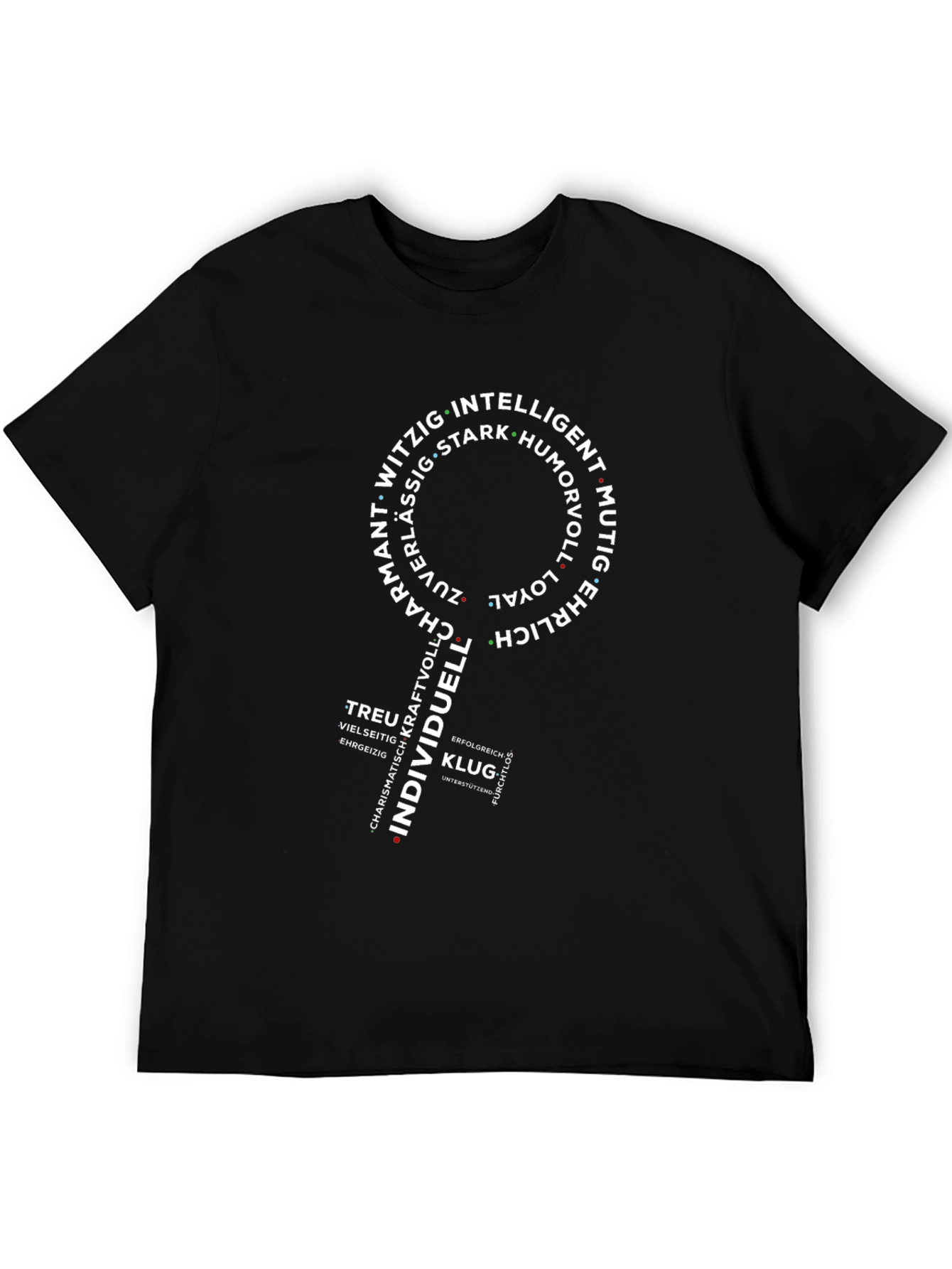 Empowering Individuality Tee - German Word Art