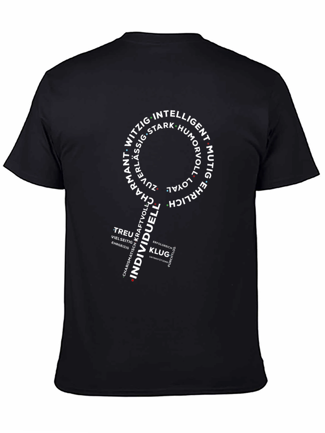 Empowering Individuality Tee - German Word Art