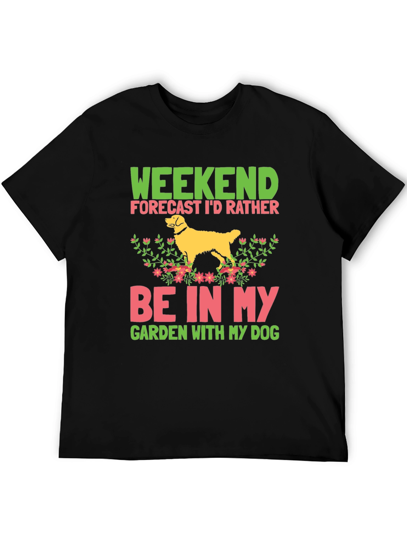 Weekend Dog Garden T-Shirt