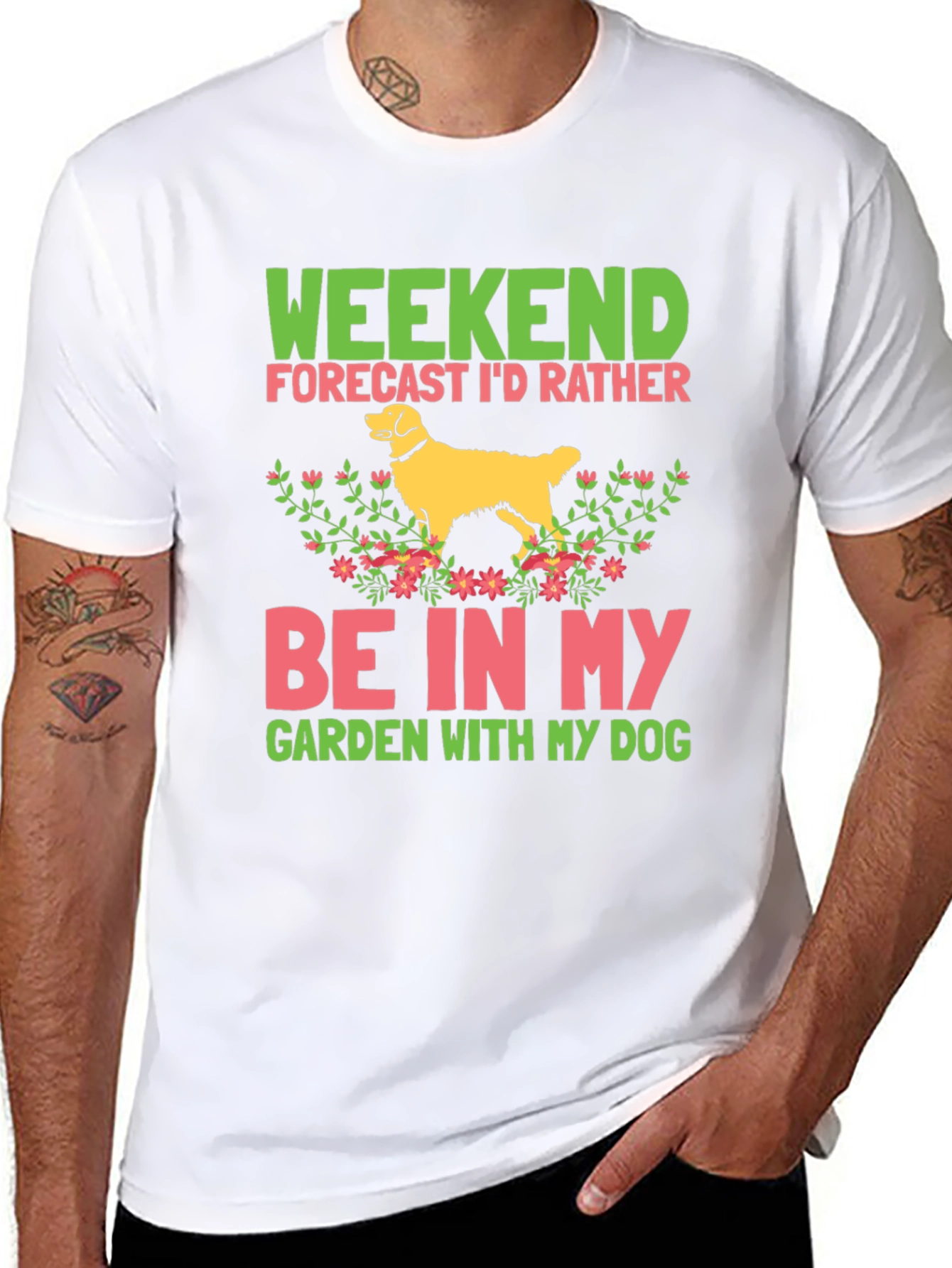 Weekend Dog Garden T-Shirt