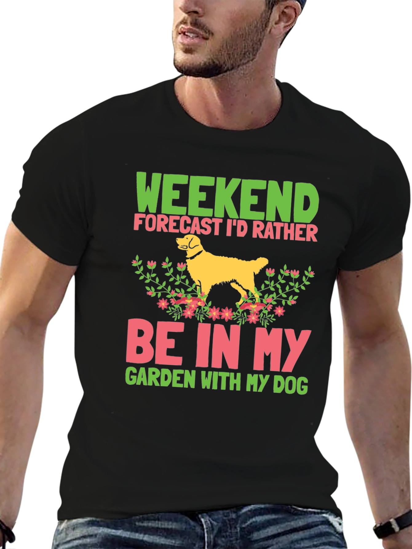 Weekend Dog Garden T-Shirt
