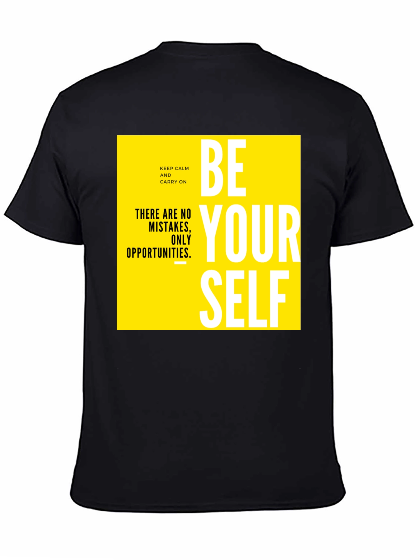 Motivational Be Yourself Graphic Tee