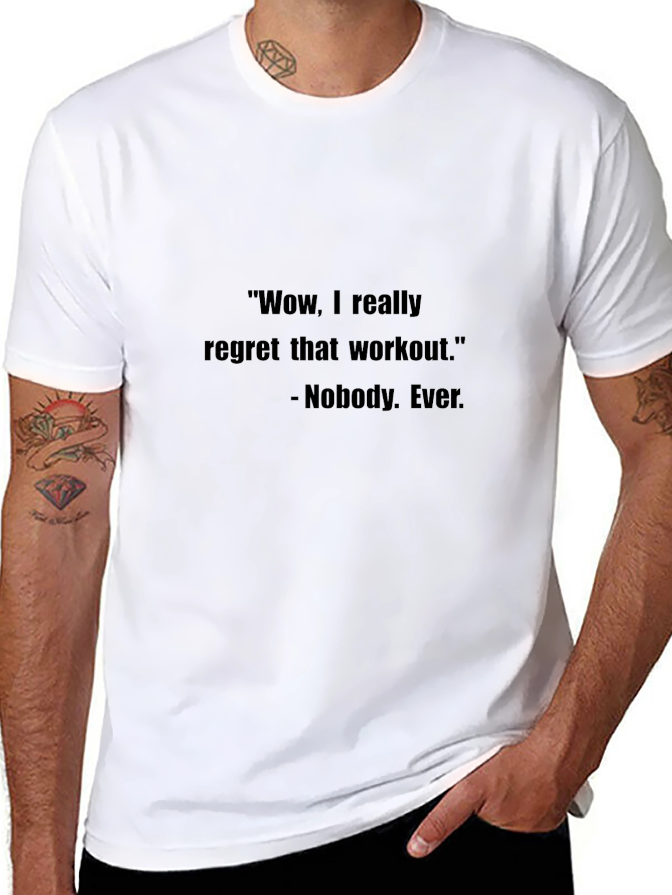 Workout Regret T-Shirt - Funny Gym Shirt