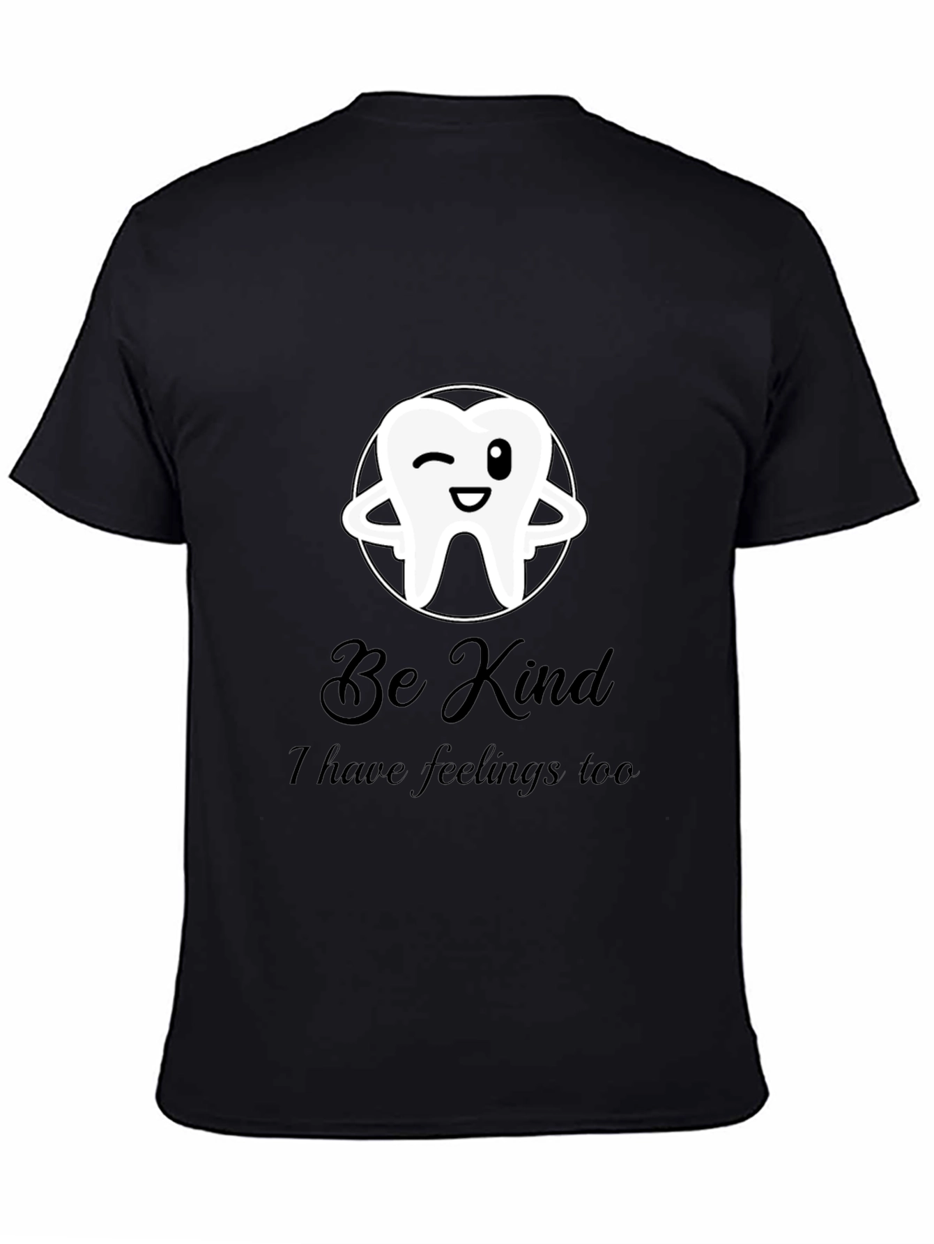 Be Kind Tooth Graphic T-Shirt - Soft Cotton Blend