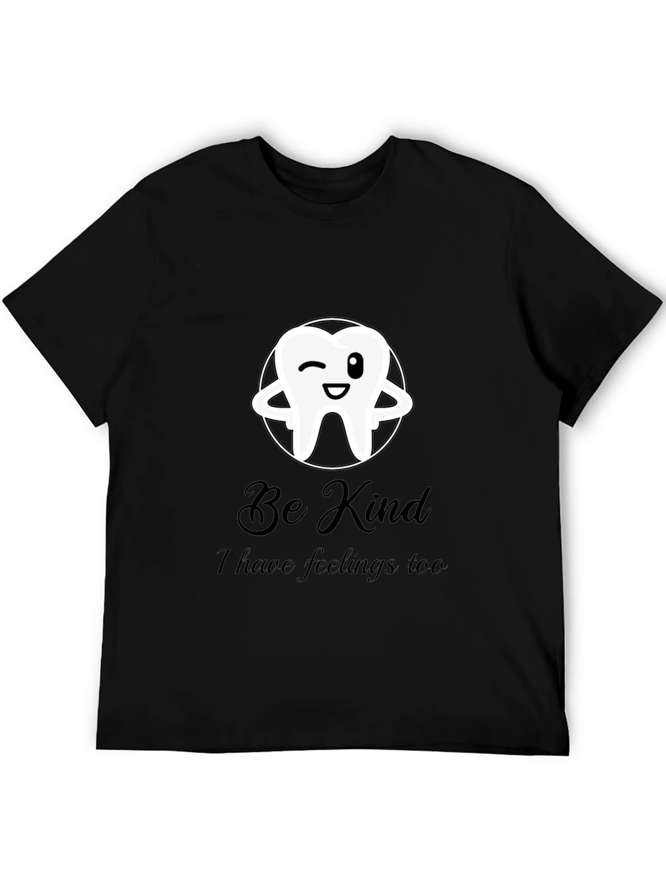 Be Kind Tooth Graphic T-Shirt - Soft Cotton Blend