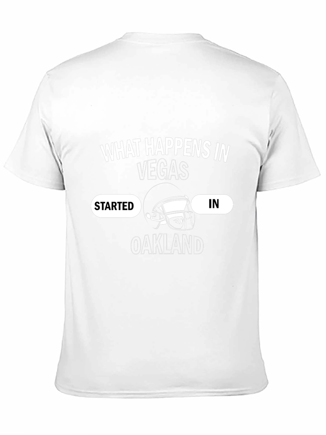 Vegas Started in Oakland Graphic Tee