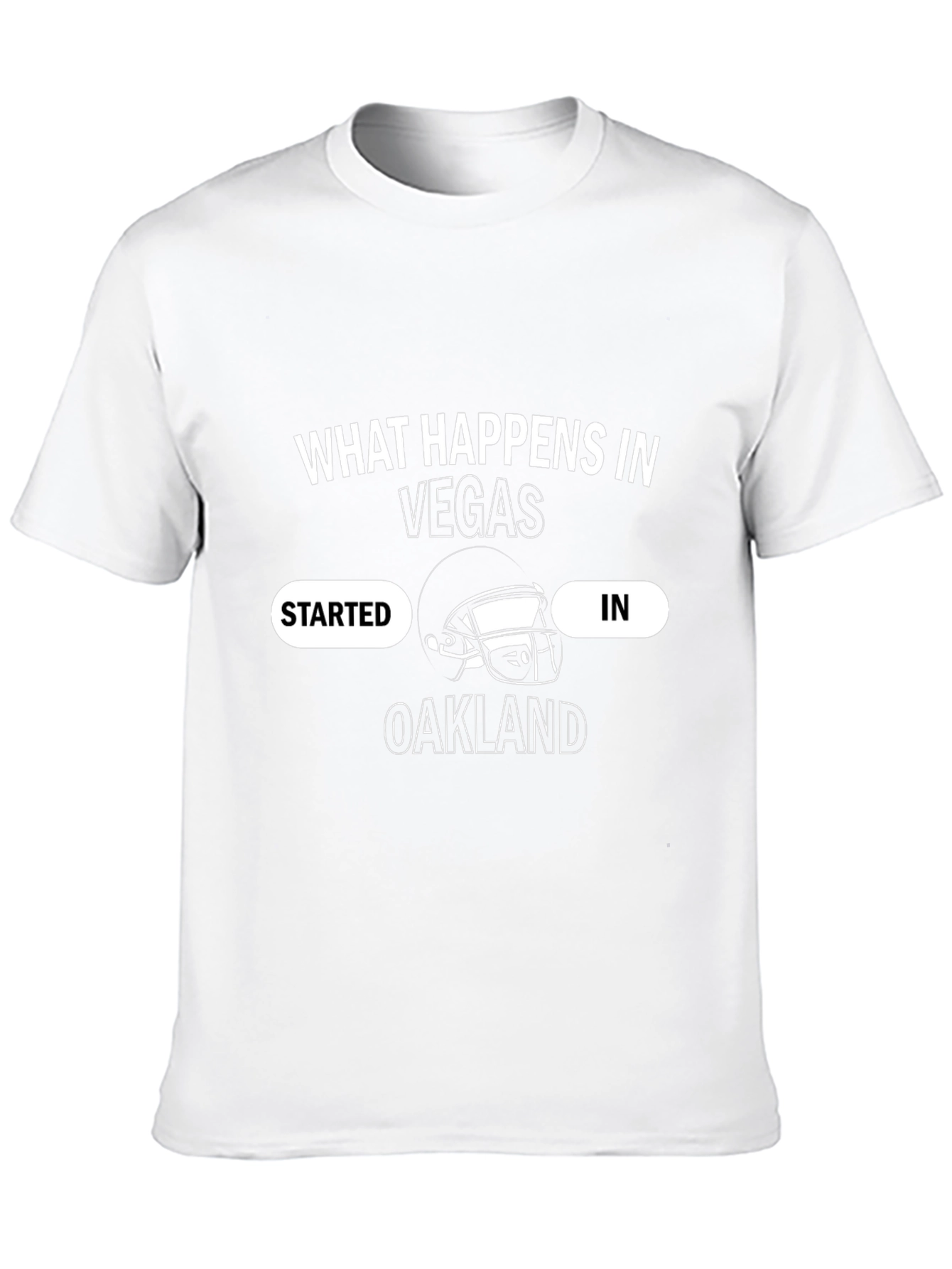 Vegas Started in Oakland Graphic Tee