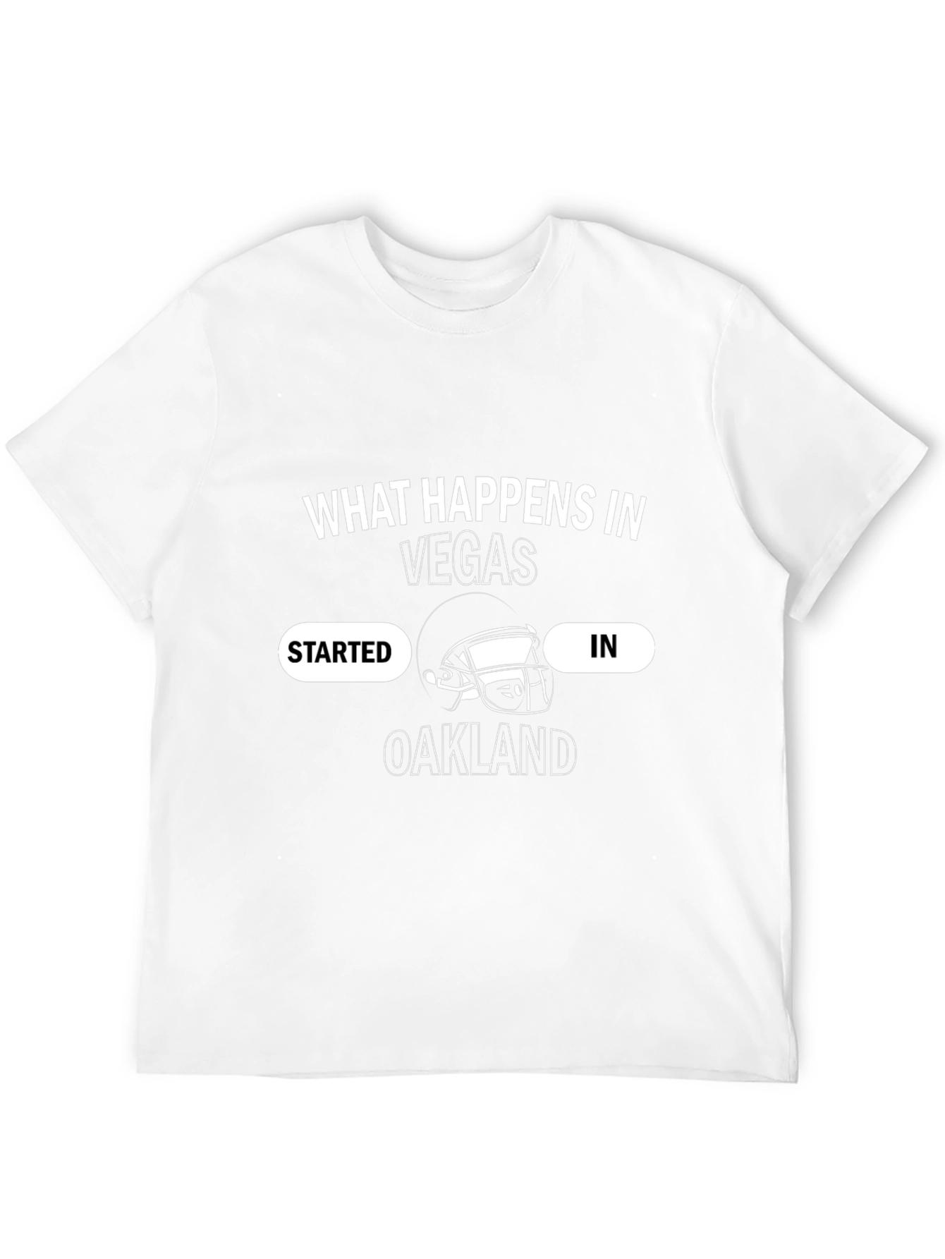 Vegas Started in Oakland Graphic Tee