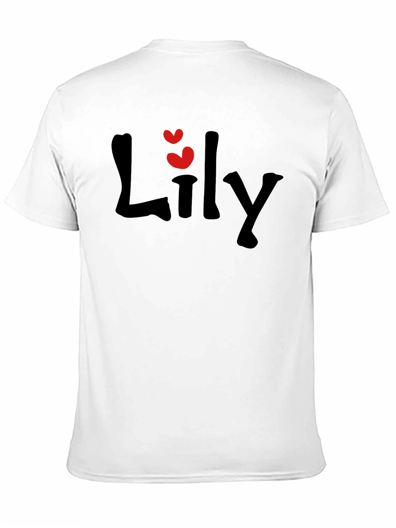 Lily Heart Graphic T-Shirt - Love Tee