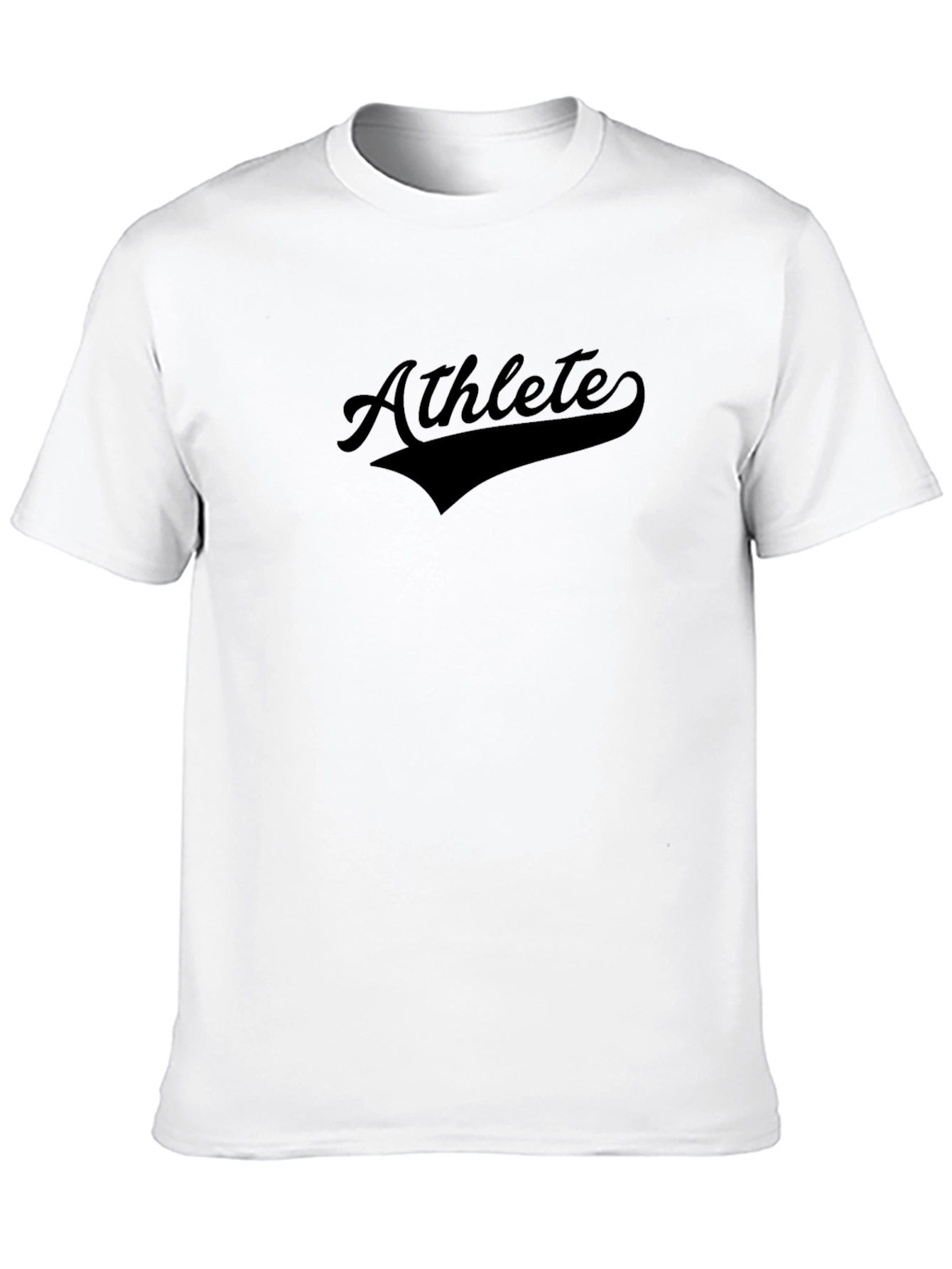 Athlete Graphic Tee - Black