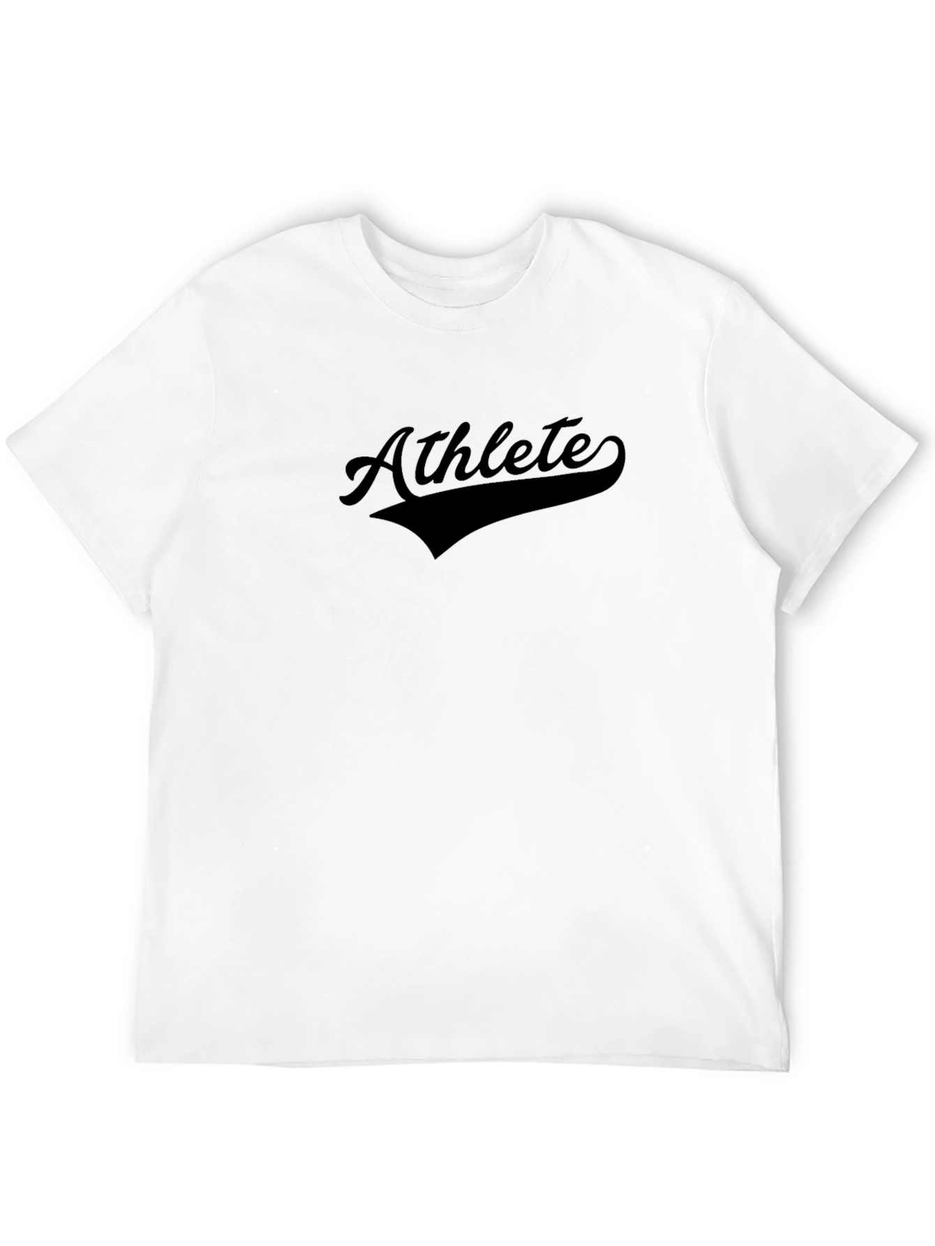 Athlete Graphic Tee - Black