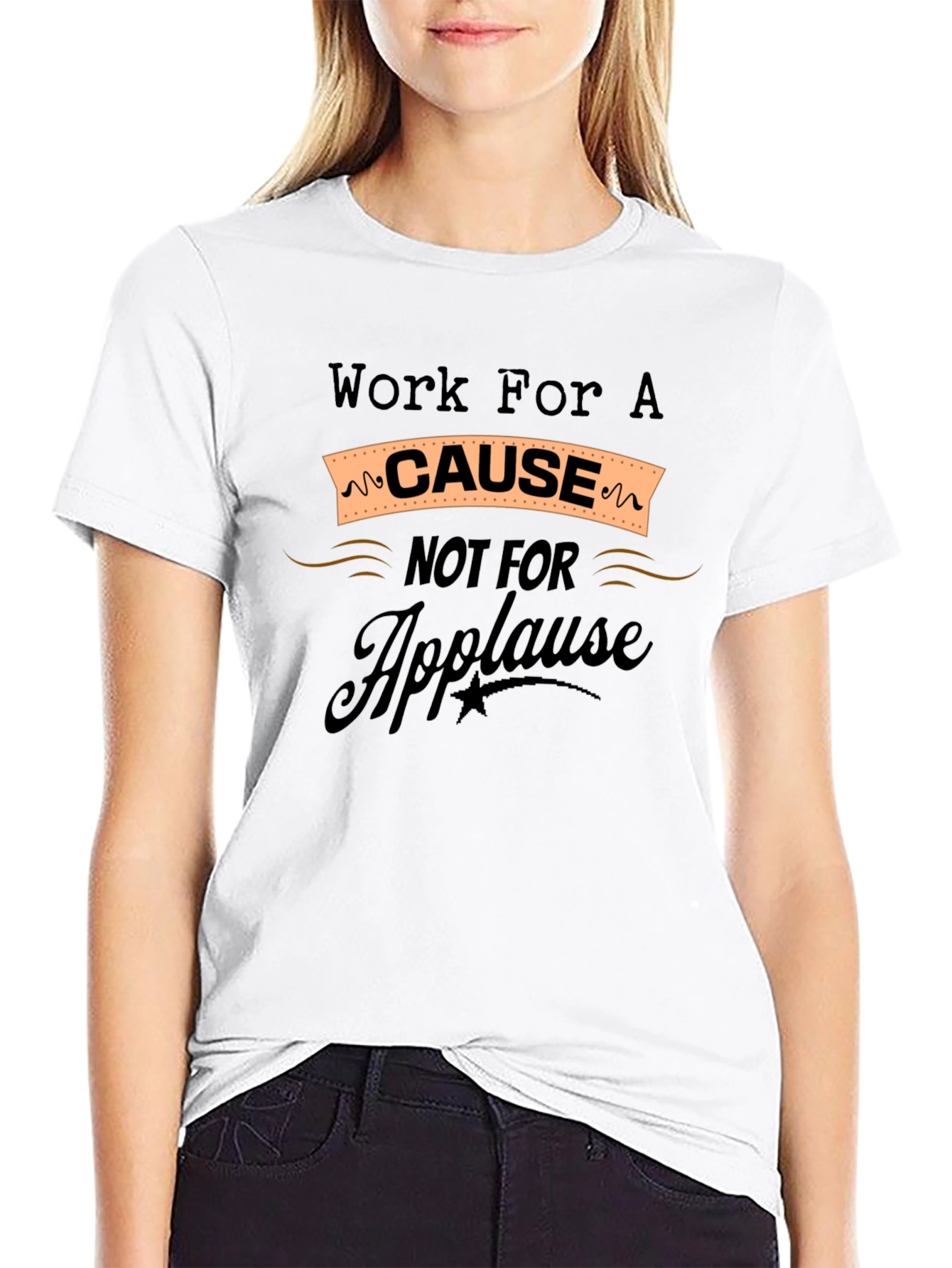 Work for a Cause Graphic T-Shirt