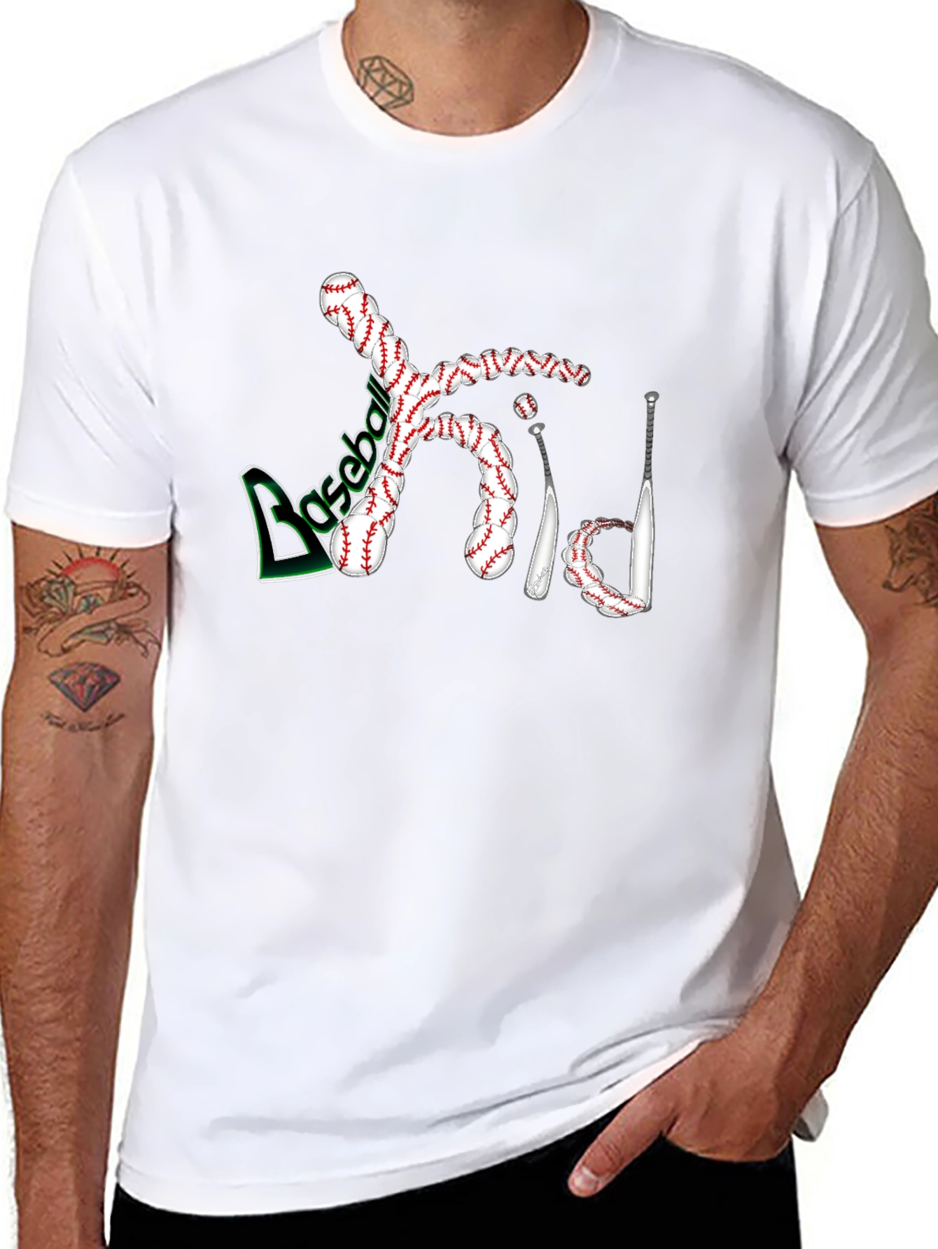 Baseball Kid Graphic Tee