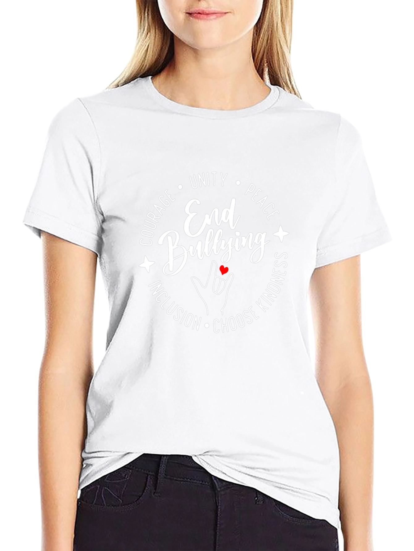 End Bullying T-Shirt - Kindness & Unity Design