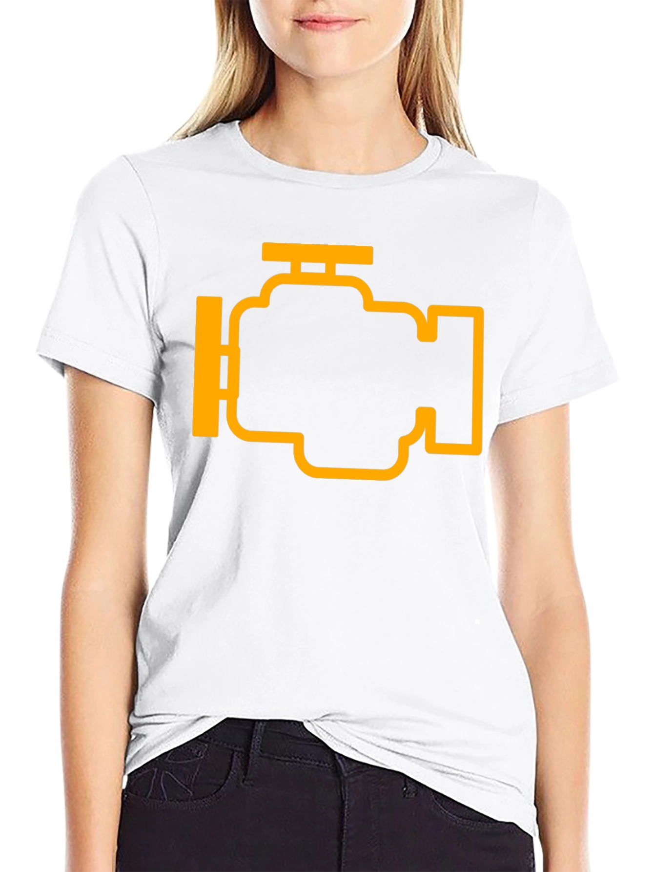 Check Engine Light Warning T-Shirt