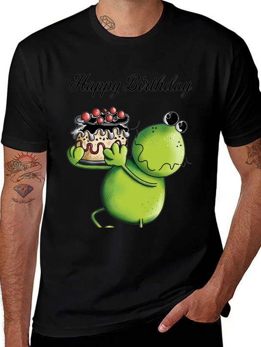 Funny Frog Happy Birthday T-Shirt