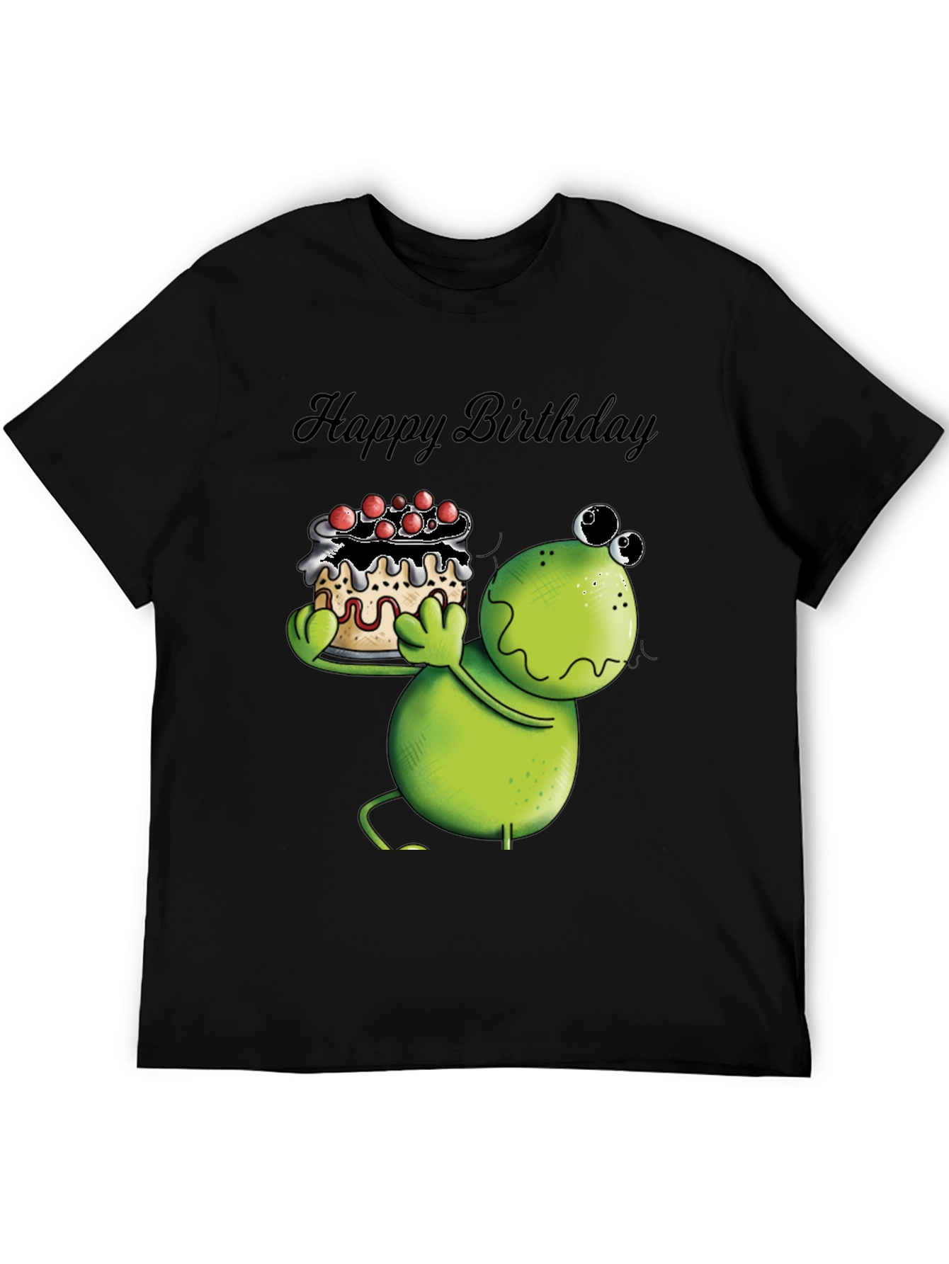 Funny Frog Happy Birthday T-Shirt