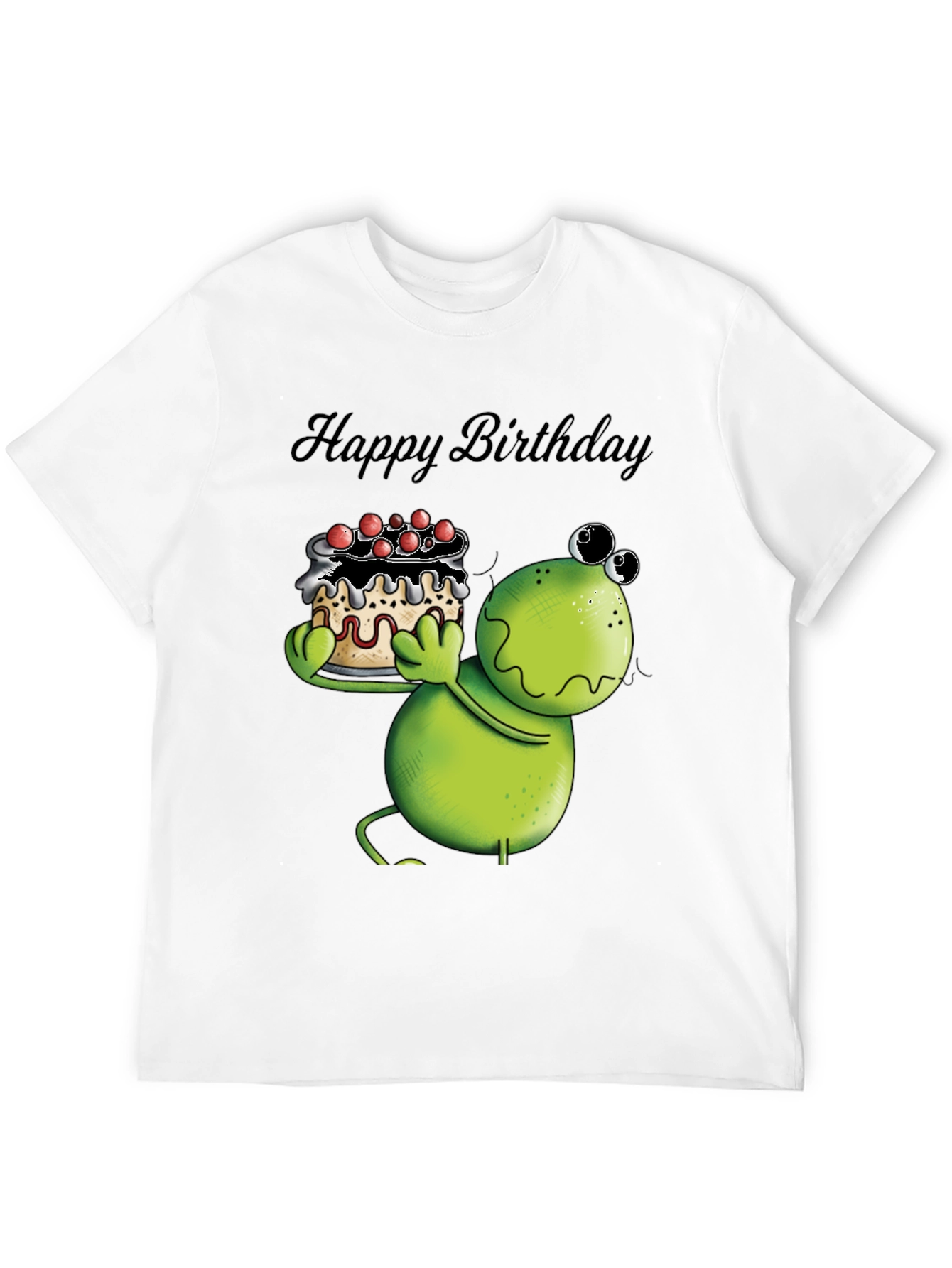 Funny Frog Happy Birthday T-Shirt