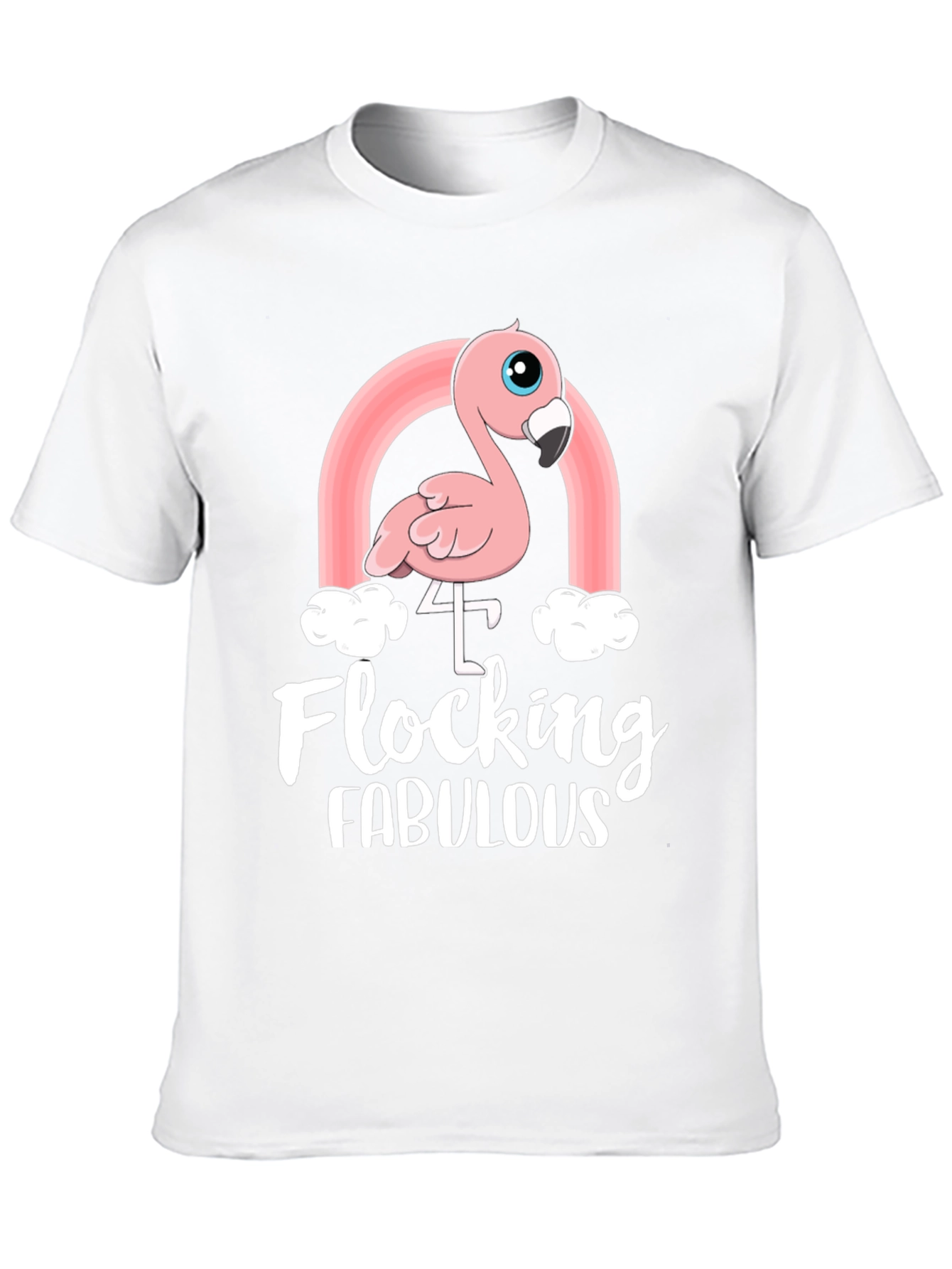 Flocking Fabulous 4th Birthday T-Shirt