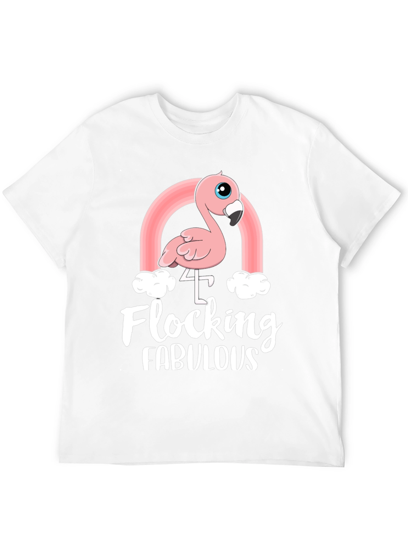 Flocking Fabulous 4th Birthday T-Shirt