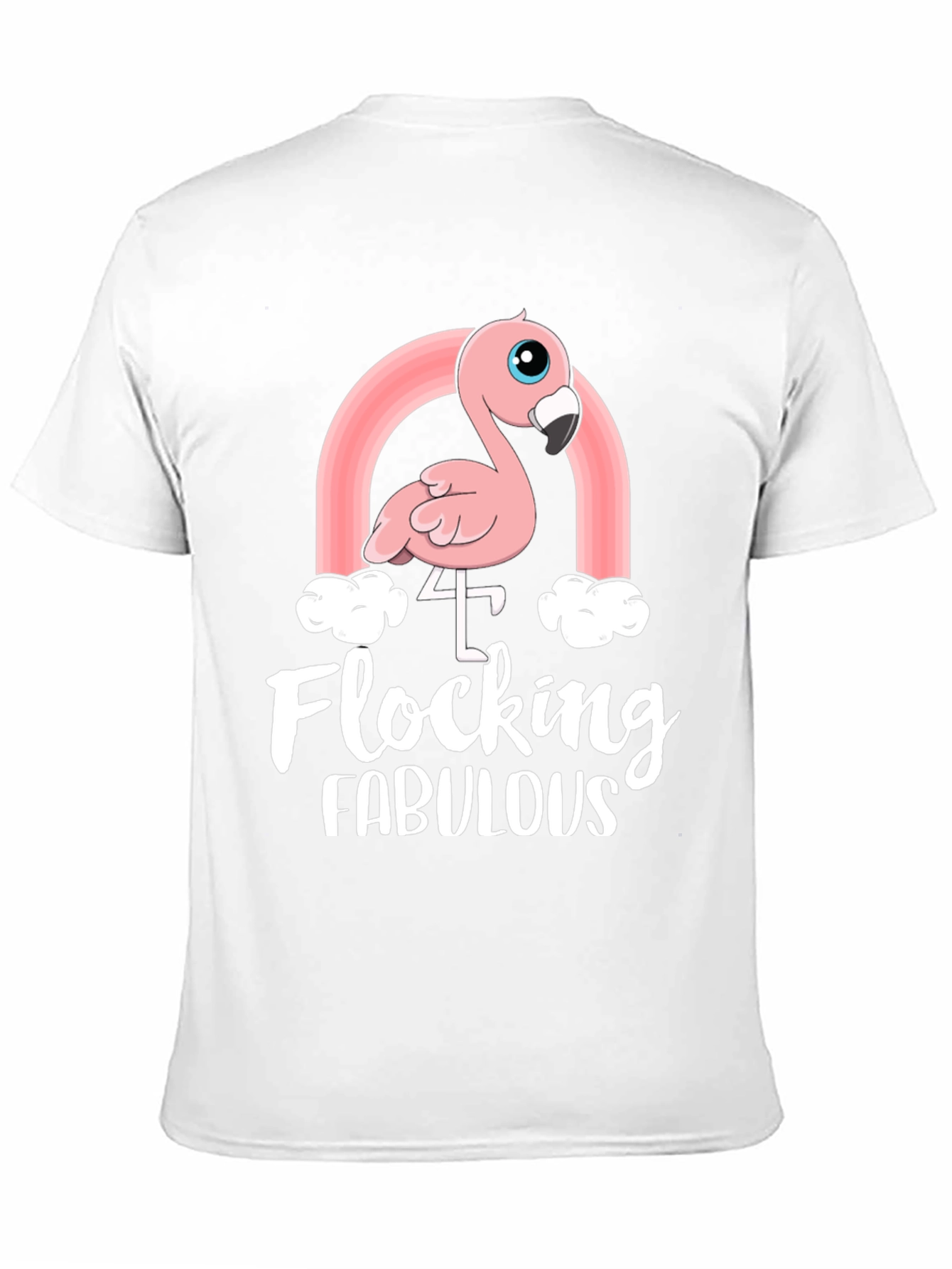 Flocking Fabulous 4th Birthday T-Shirt